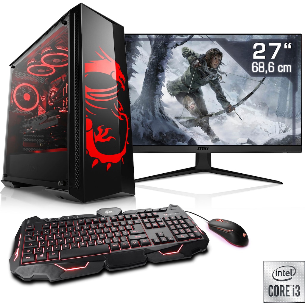 CSL Gaming-PC-Komplettsystem »HydroX V25519 MSI Dragon Advanced Edition«