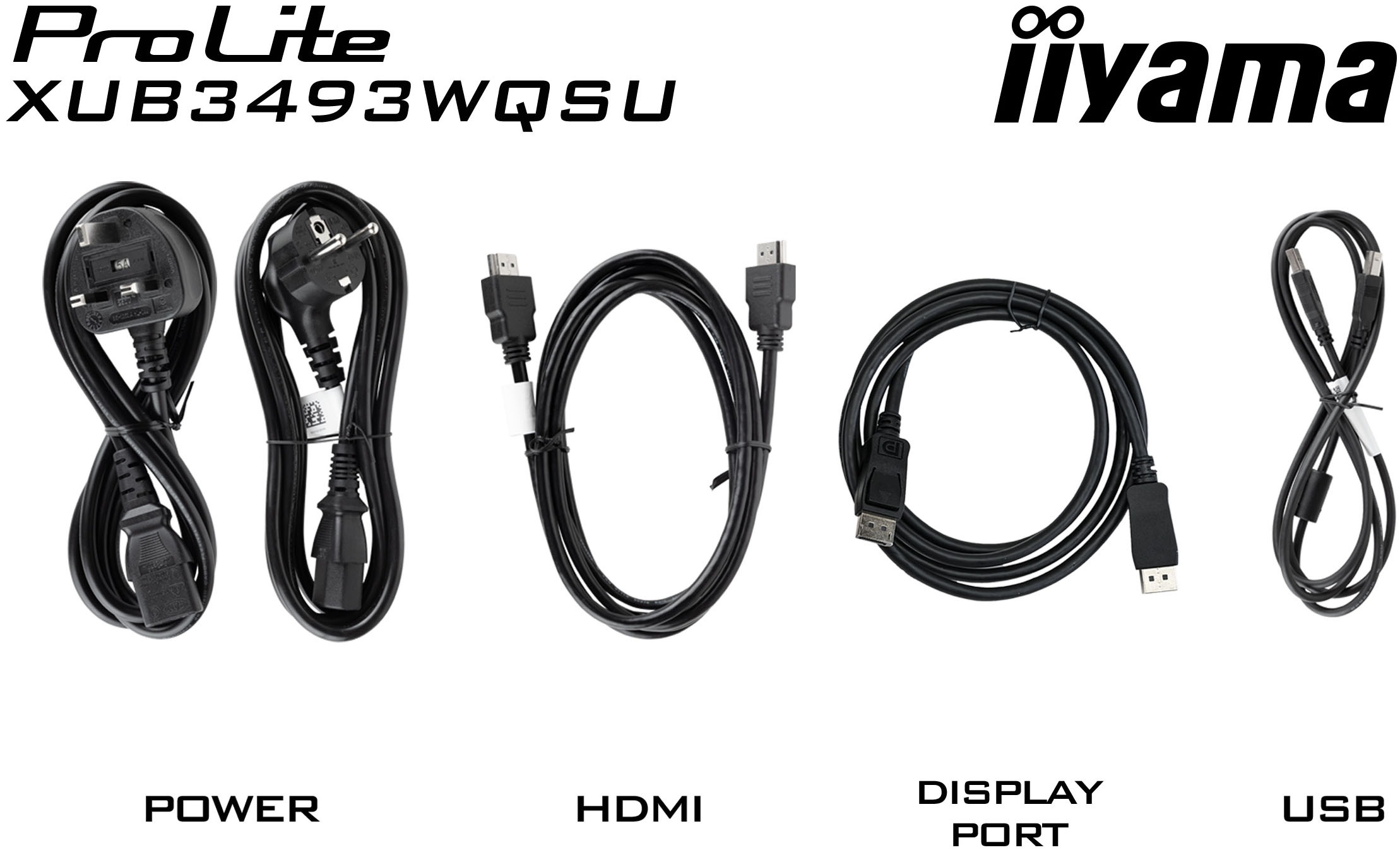 Iiyama LED-Monitor »XUB3493WQSU-B6« 87 cm/34 ″  3440 x 1440 px UWQHD 1 Reaktionszeit 120 Hz