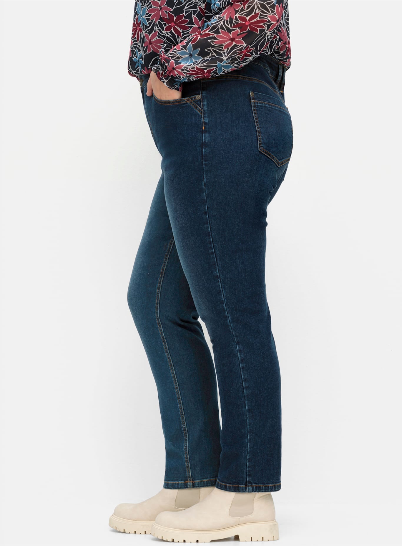 Sheego Bequeme Jeans, (1 tlg.)