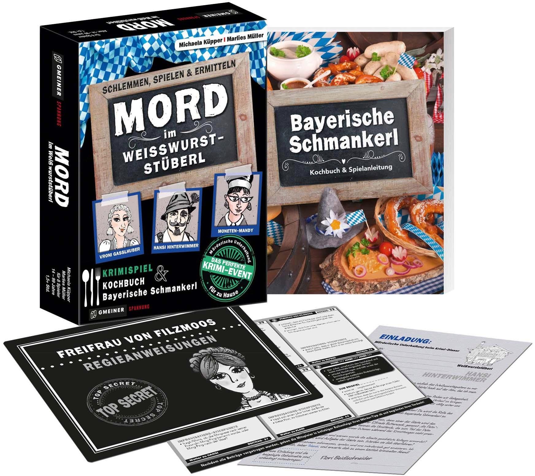 GMEINER Spiel »Mord im Weisswurst-Stüberl«