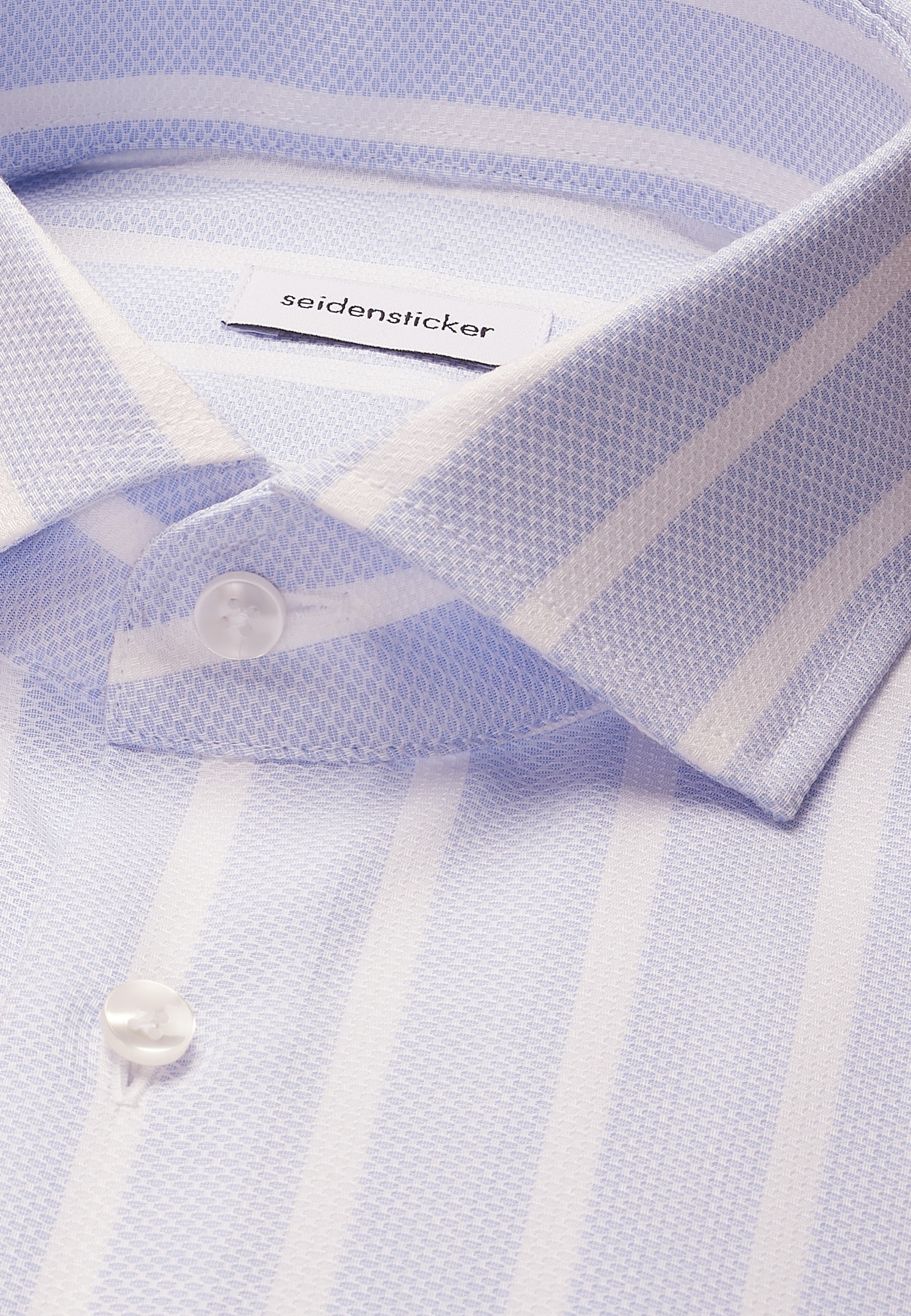 seidensticker Businesshemd »Schwarze Rose« Regular 1/1 Kentkragen Gestreift
