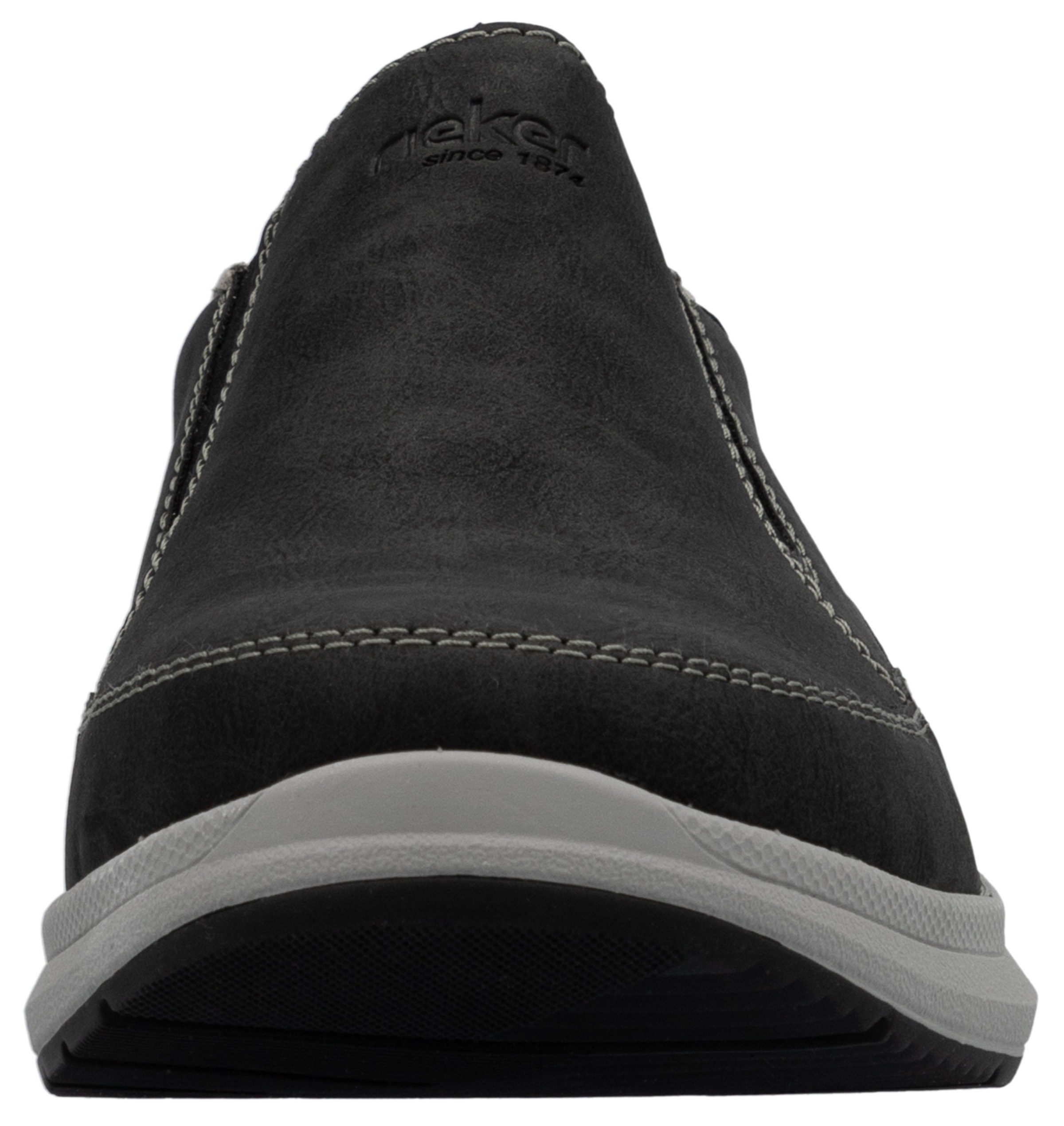 Rieker Slipper, Slip-on-Sneaker, Halbschuh, Loafer, Freizeitschuh mit Gummizug