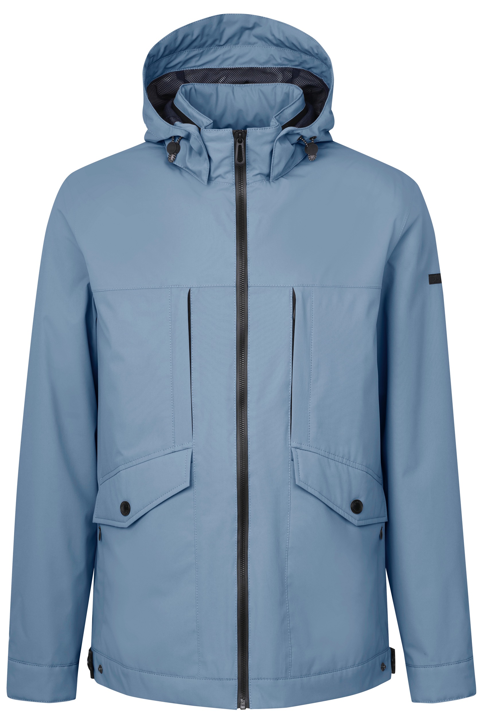 bugatti Langjacke, mit Kapuze, mit abnehmbarer Kapuze