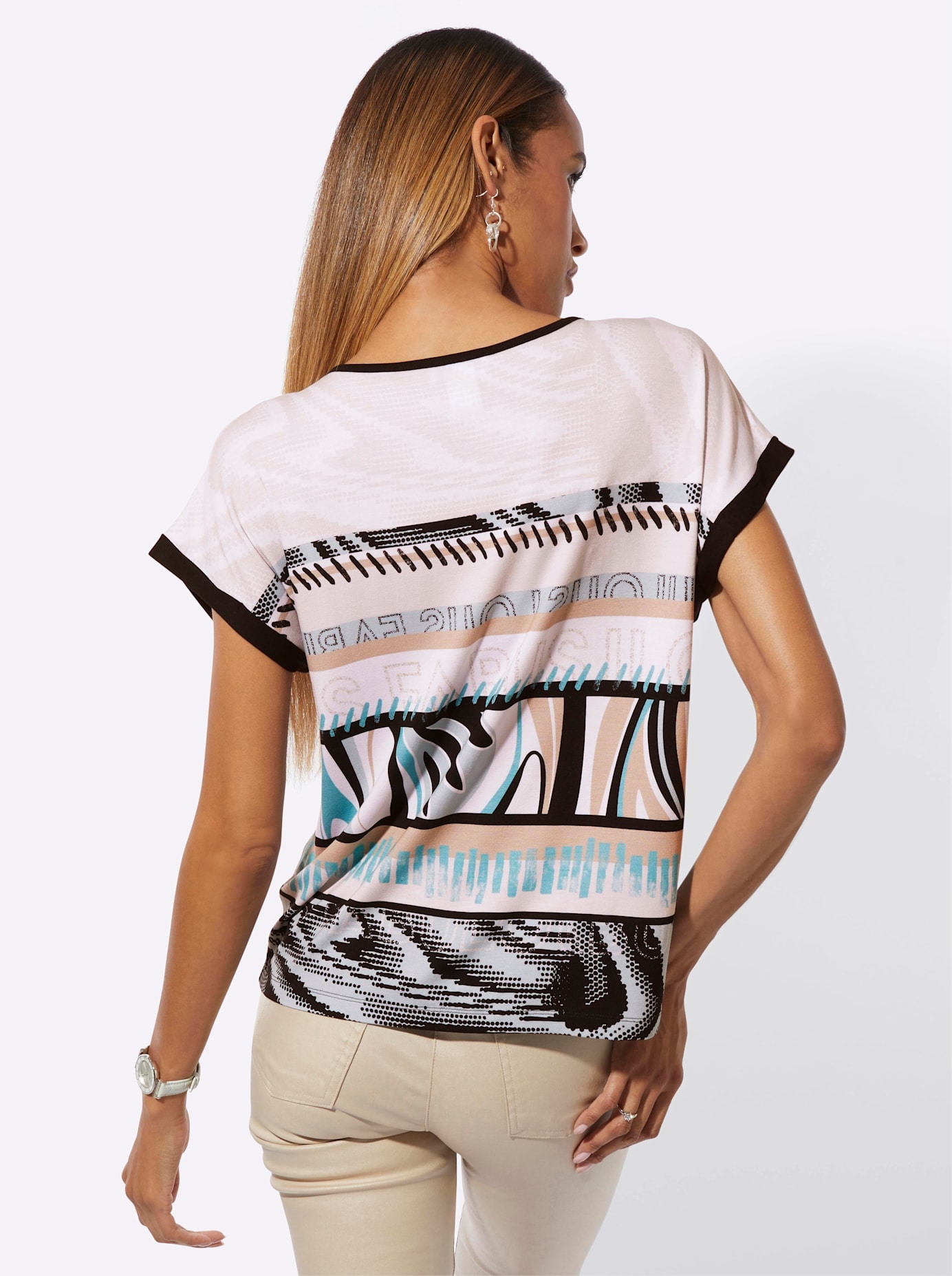 creation L Rundhalsshirt »Druck-Shirt« 1 tlg.