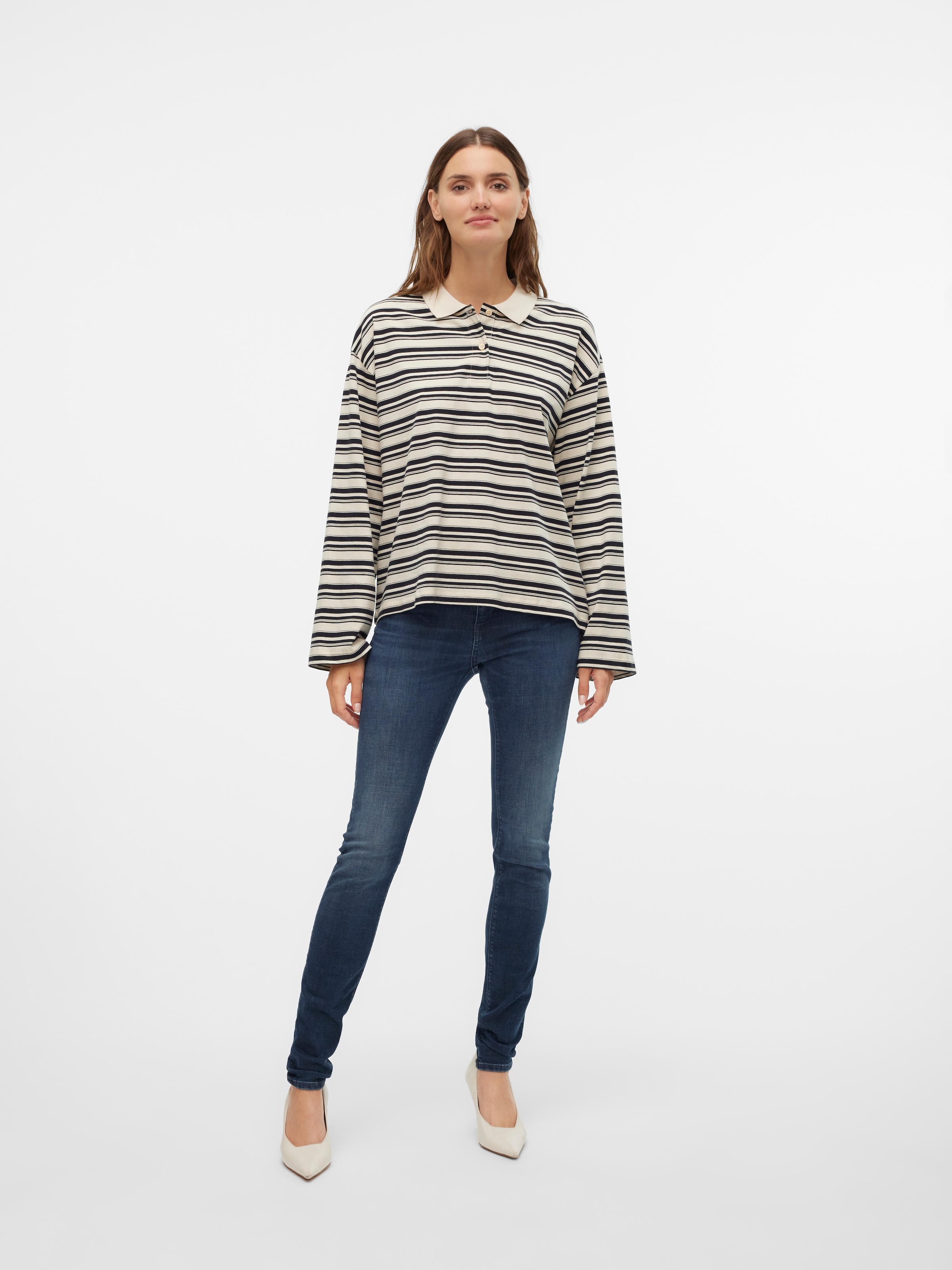 Vero Moda Slim-fit-Jeans »VMLUX MR SLIM JEANS RI392 GA NOOS«