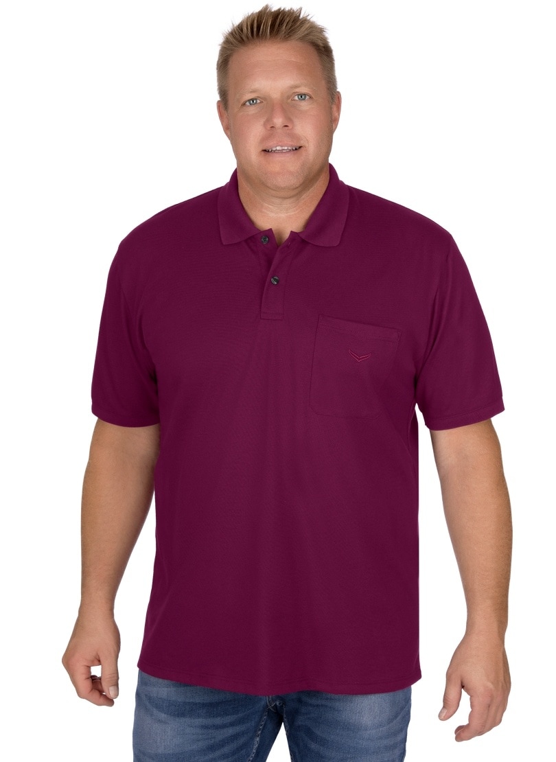 Trigema Poloshirt »TRIGEMA Polohemd mit Brusttasche« online kaufen bei OTTO | Poloshirts