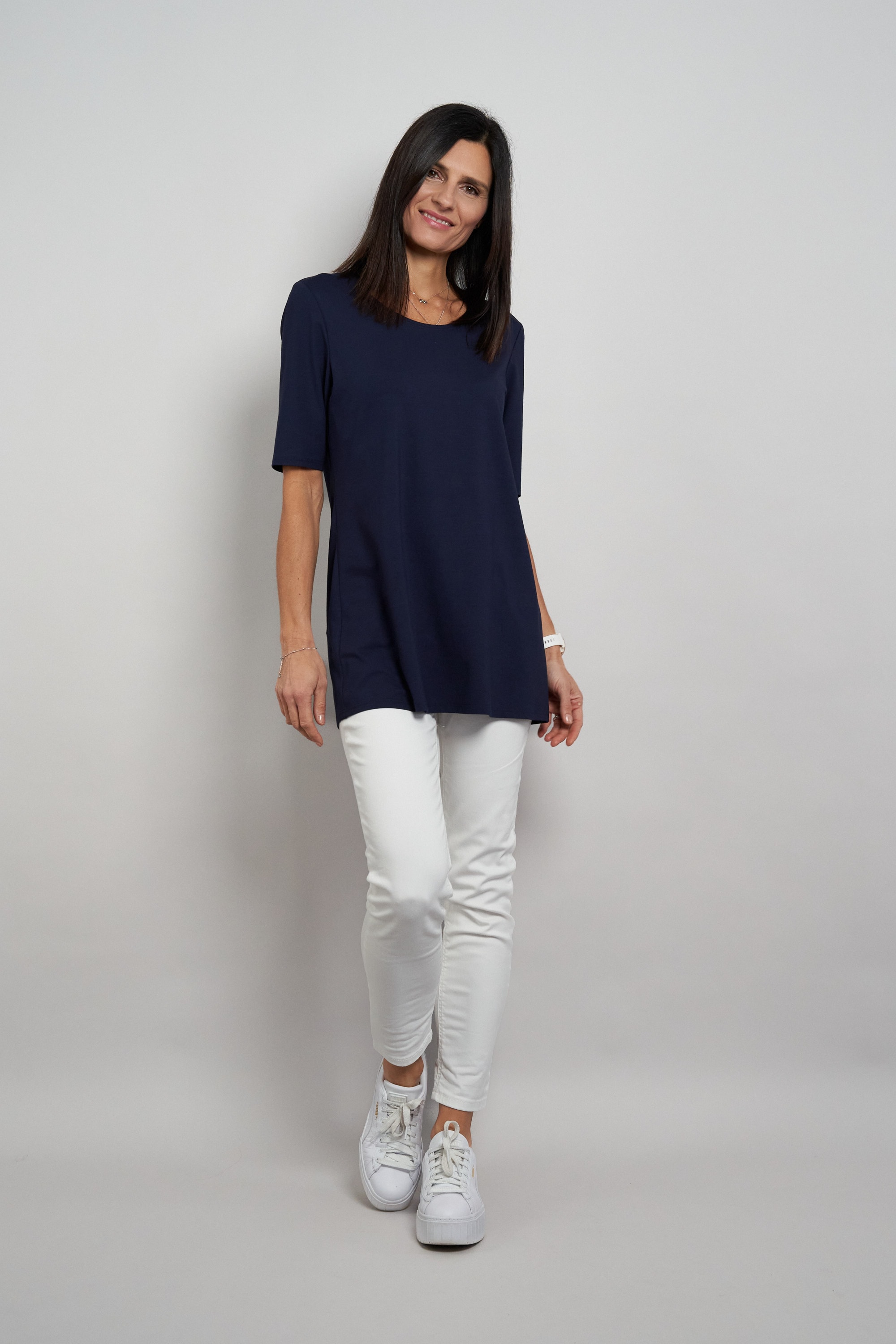 Seidel Moden Longshirt »Otto exclusiv« Halbarm Shirt - mit Viskose- MADE IN GERMANY