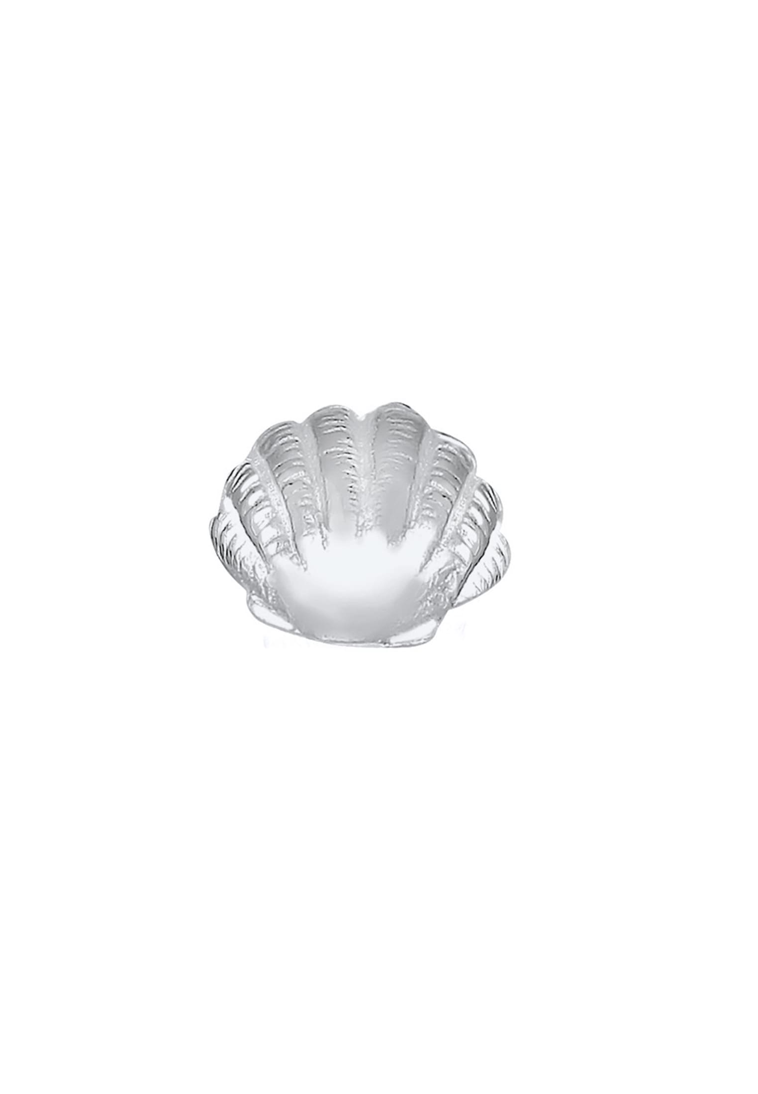 Elli Piercing-Set »Ohrringe Single Ohrstecker Muschel 925 Silber«