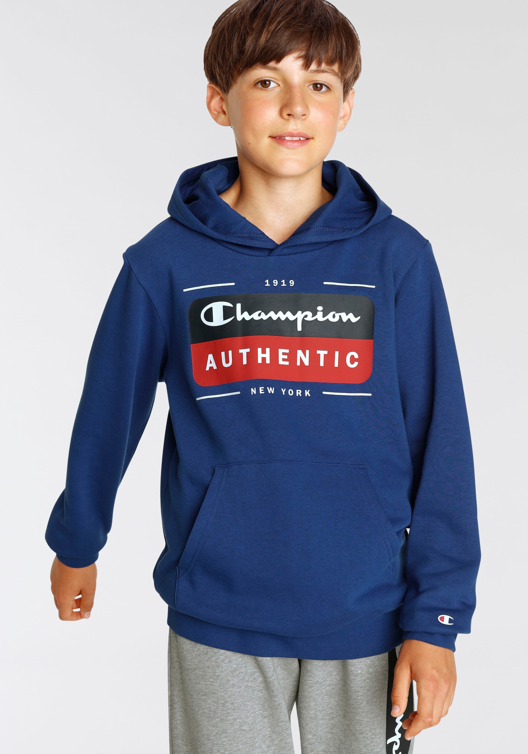 Champion Sweatshirt »Graphic Shop Hooded Sweatshirt - für Kinder« kaufen  bei OTTO | Sweatshirts