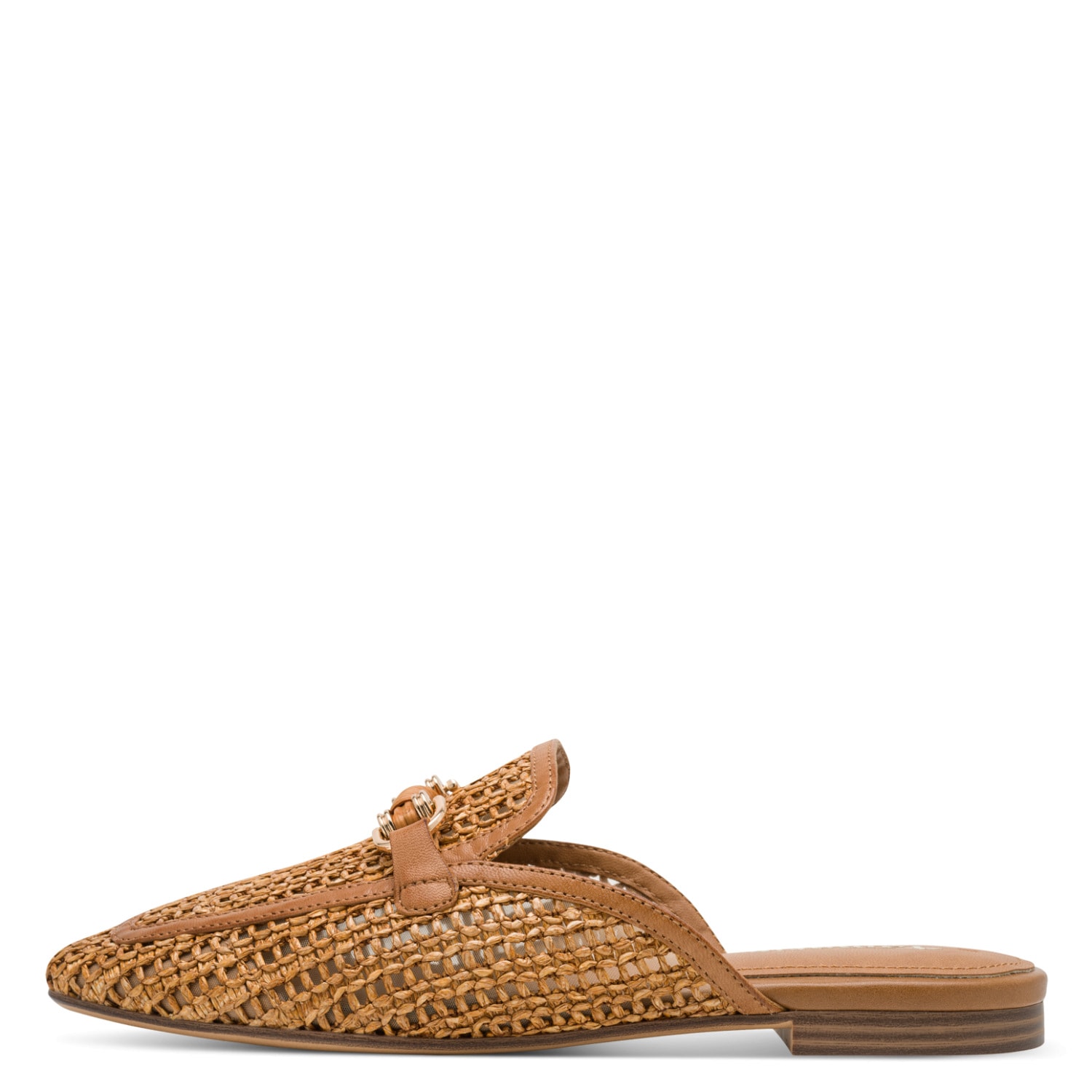 Tamaris Sabot  , Blockabsatz, Schlupfschuh, Businessschuh mit Schmuckelelment