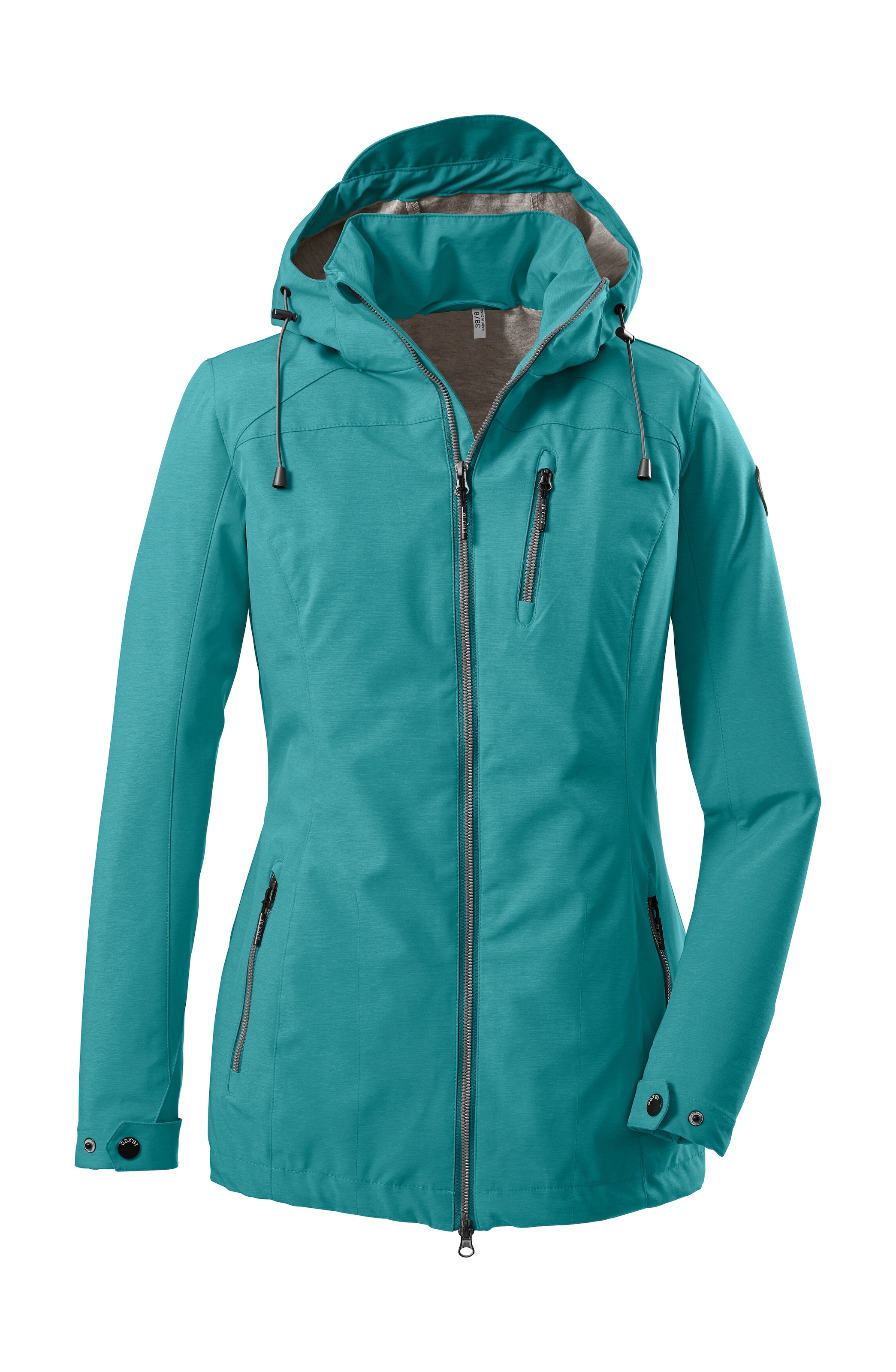 G.I.G.A. DX by killtec Softshelljacke »Solena«, Wasserabweisend, 2-Wege-Reißverschluss, abnehmbare Kapuze