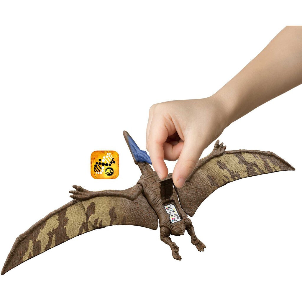 Mattel® Actionfigur »Jurassic World, Roar Strikers Pteranodon«, mit Soundeffekten