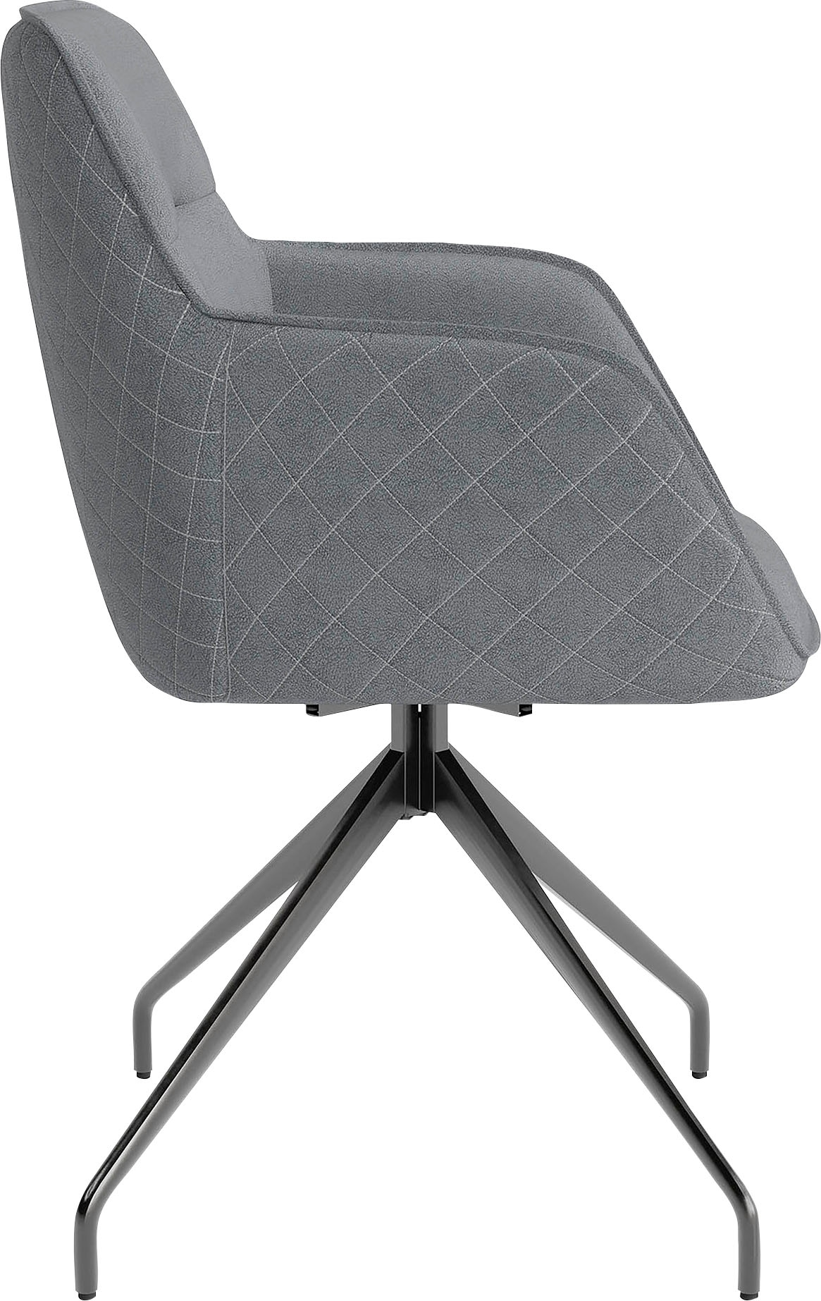 byLIVING Esszimmerstuhl »Memphis«, (Set), 2 St., Luxus-Kunstleder, 2er-Set, gepolstert mit hochwertigem Kunstleder, drehbar