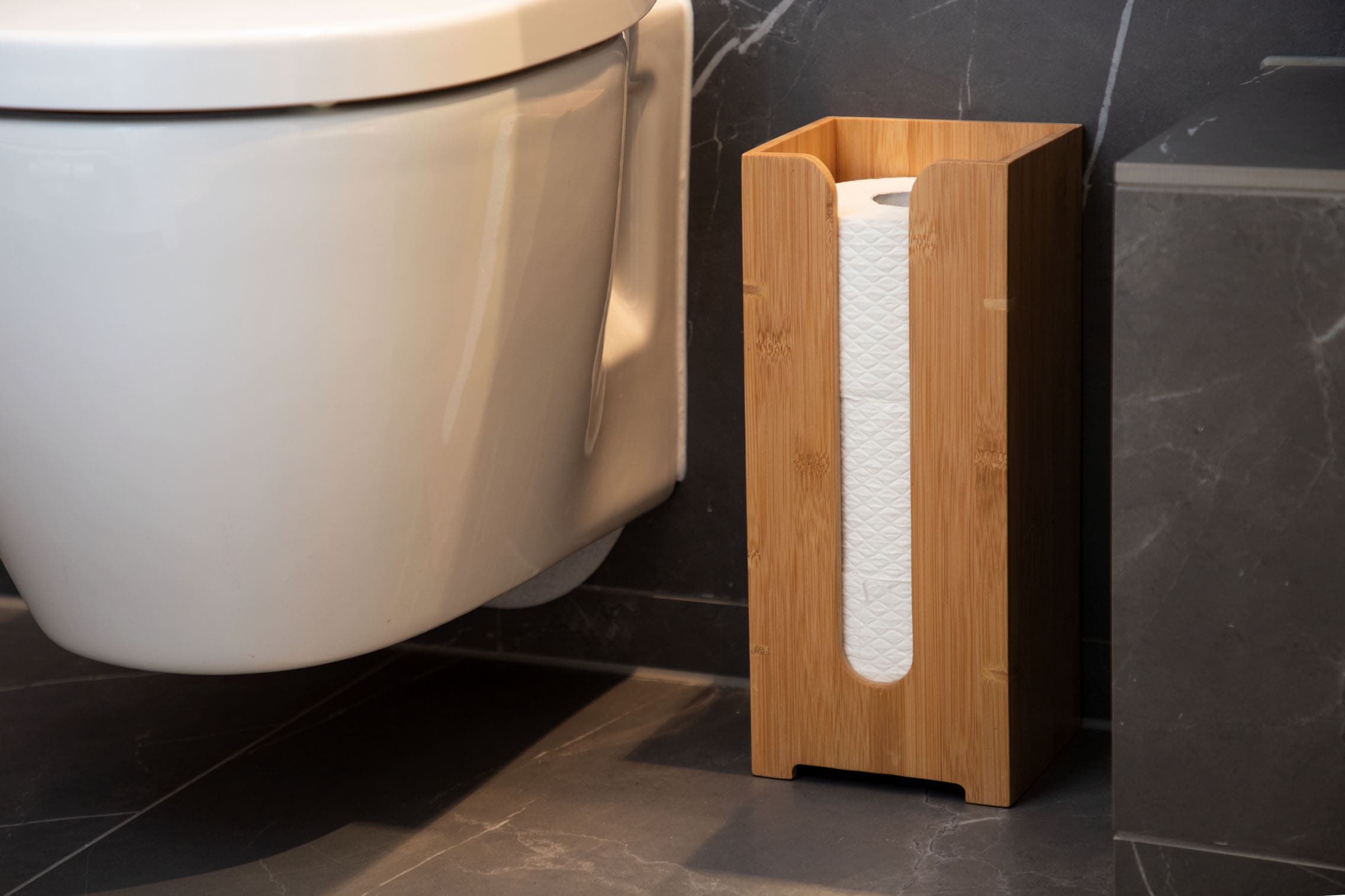 WENKO Toiletten-Ersatzrollenhalter »Bambusa« aus Bambus