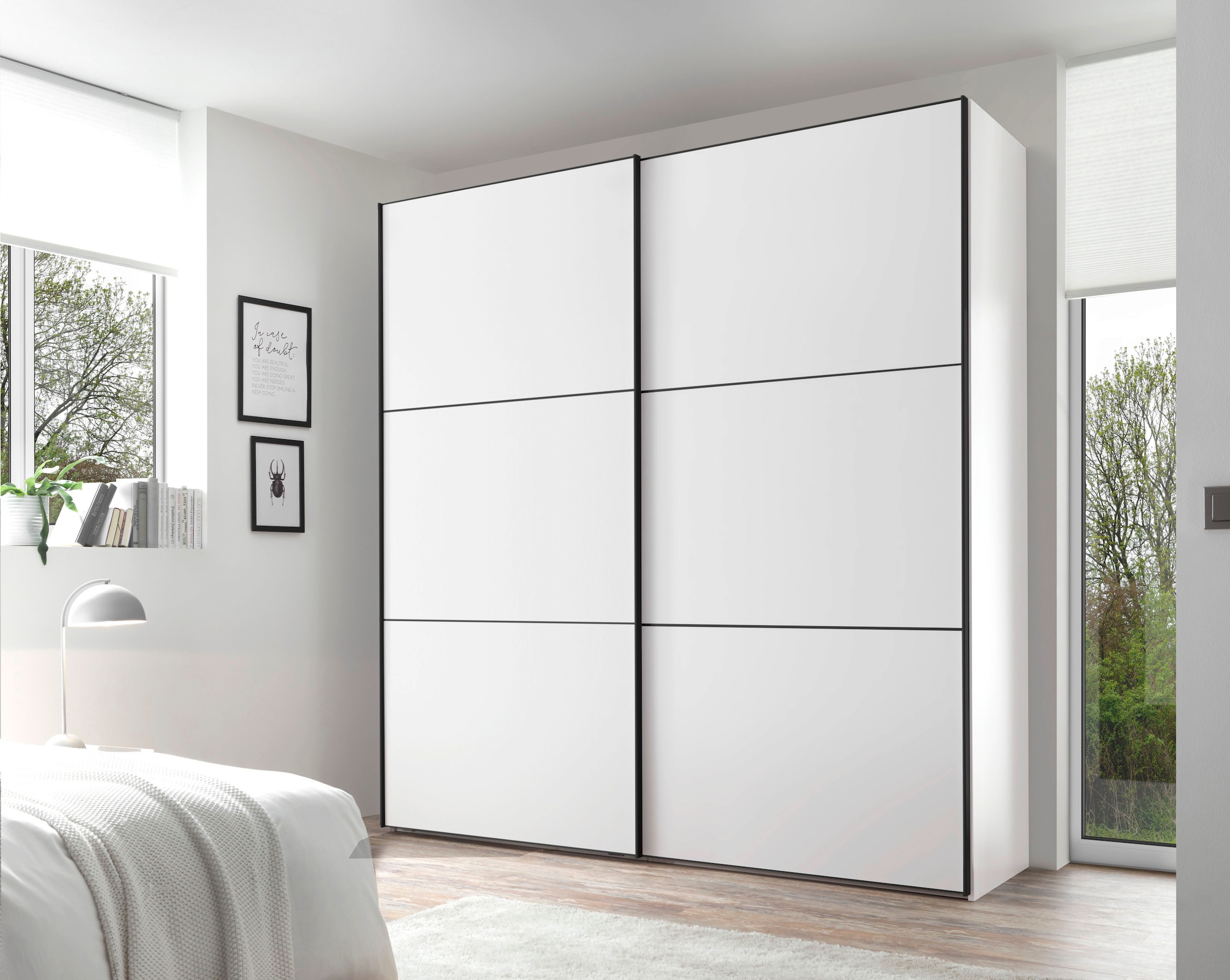 STAUD Schwebetürenschrank »Includo, Made in Germany« Mit vier verschiedenen Ausstattungsvarianten