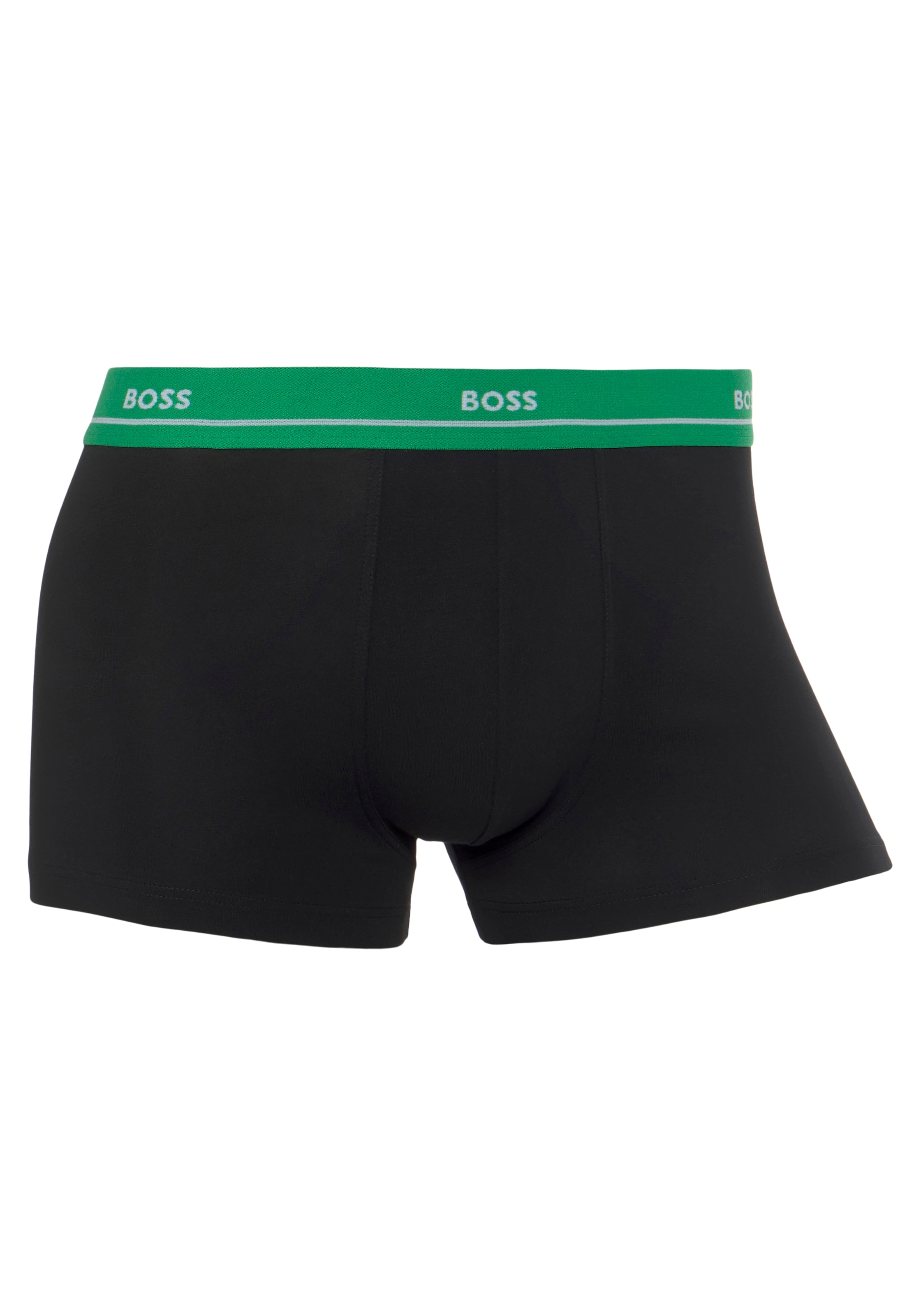 BOSS Boxershorts, (Packung, 5 St., 5er-Pack), mit Logoschriftzug