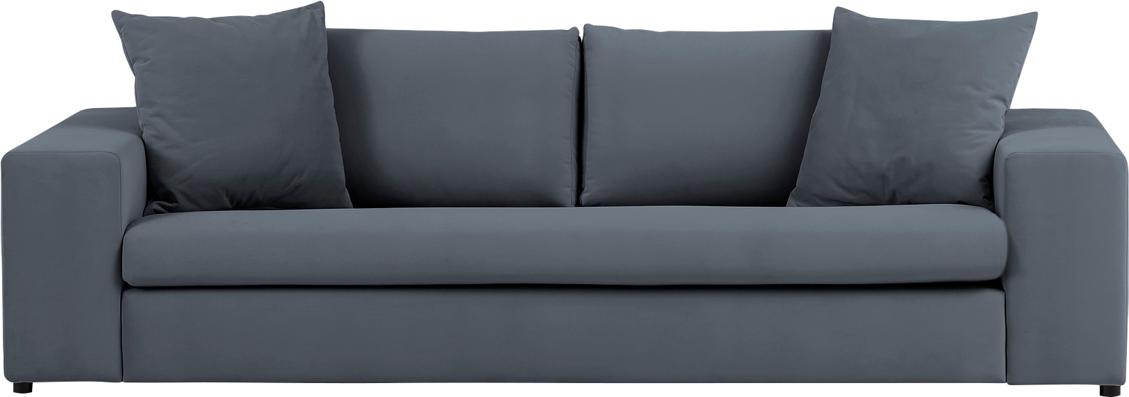 Home affaire 3-Sitzer »SLEETLAND XXL in Samtvelours oder Vintage-Leder-Optik« besonders groß und bequem