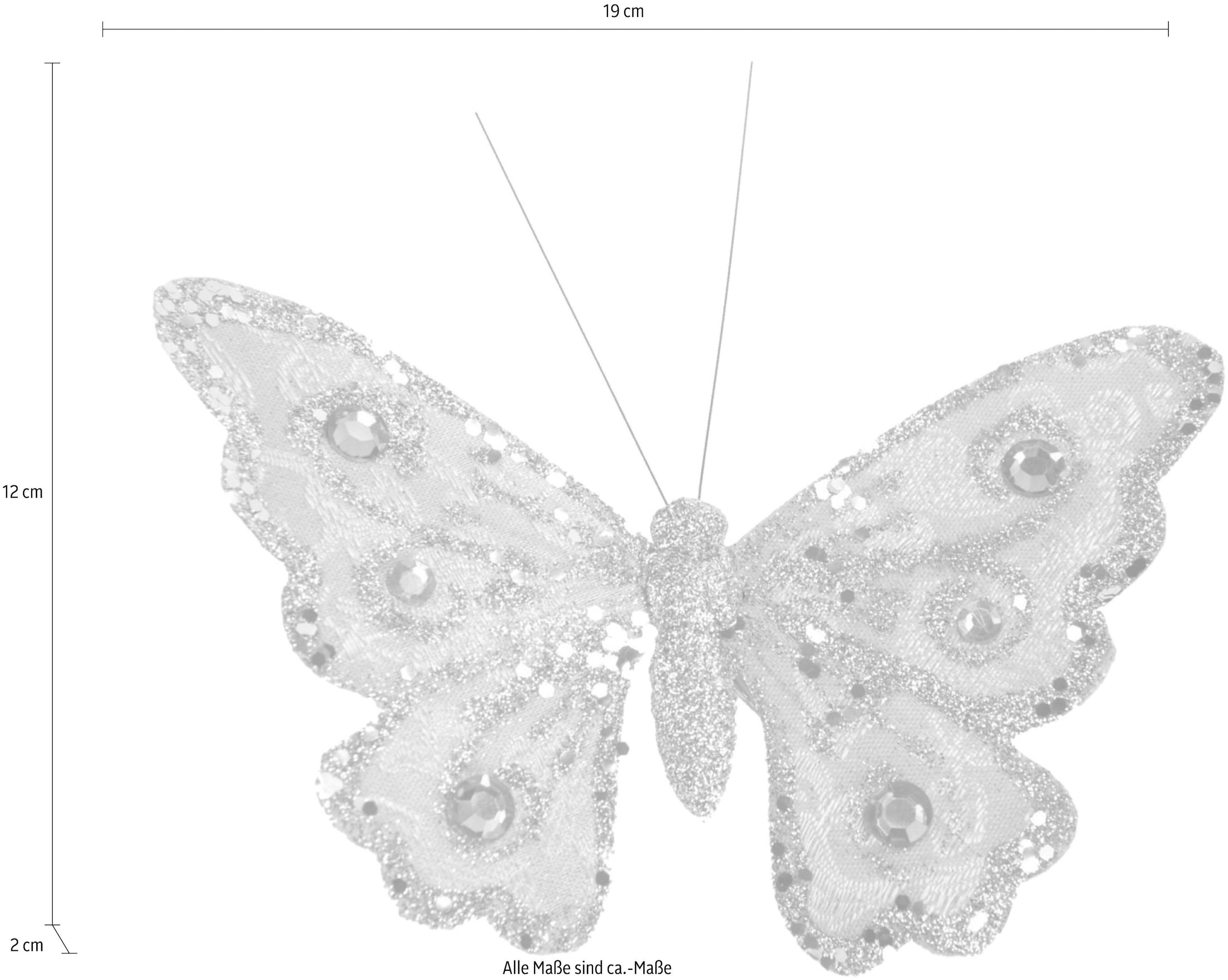 I.GE.A. Dekofigur »Deko-Schmetterling mit Clip«, (4er Set) im OTTO Online  Shop