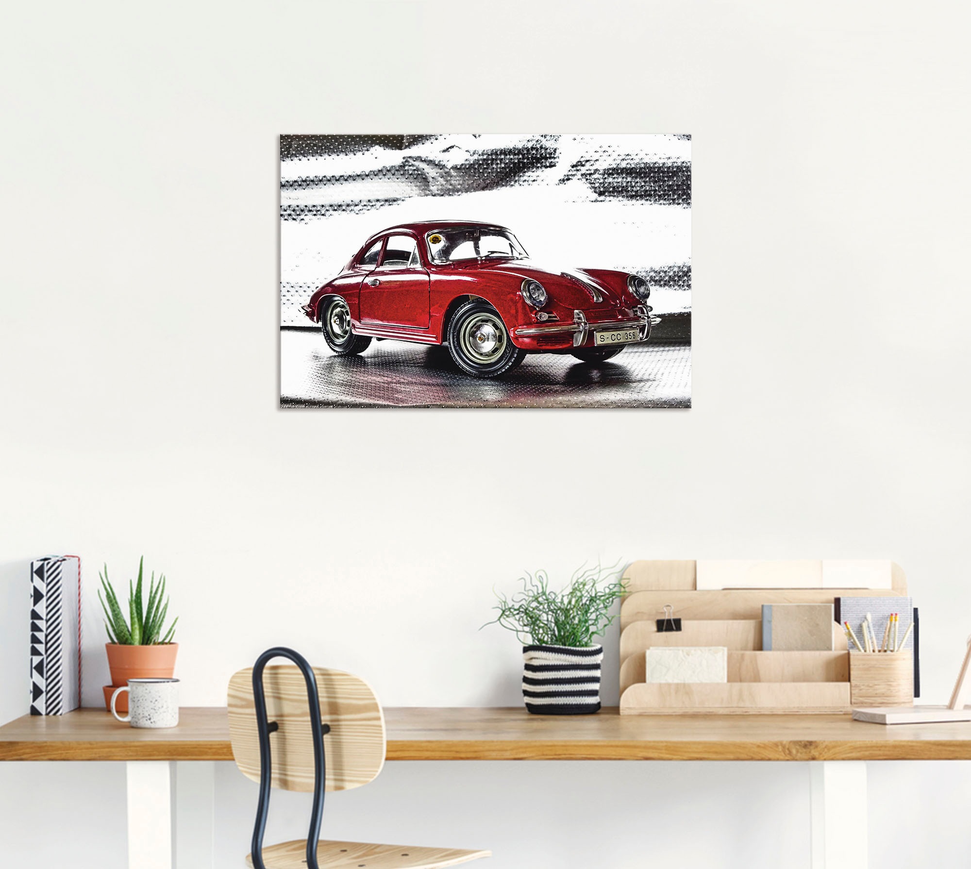 Artland Wandbild »Klassiker - Der Porsche 356« Auto 1 Stk. tlg. als Alubild, Leinwandbild, Poster in verschied. Größen