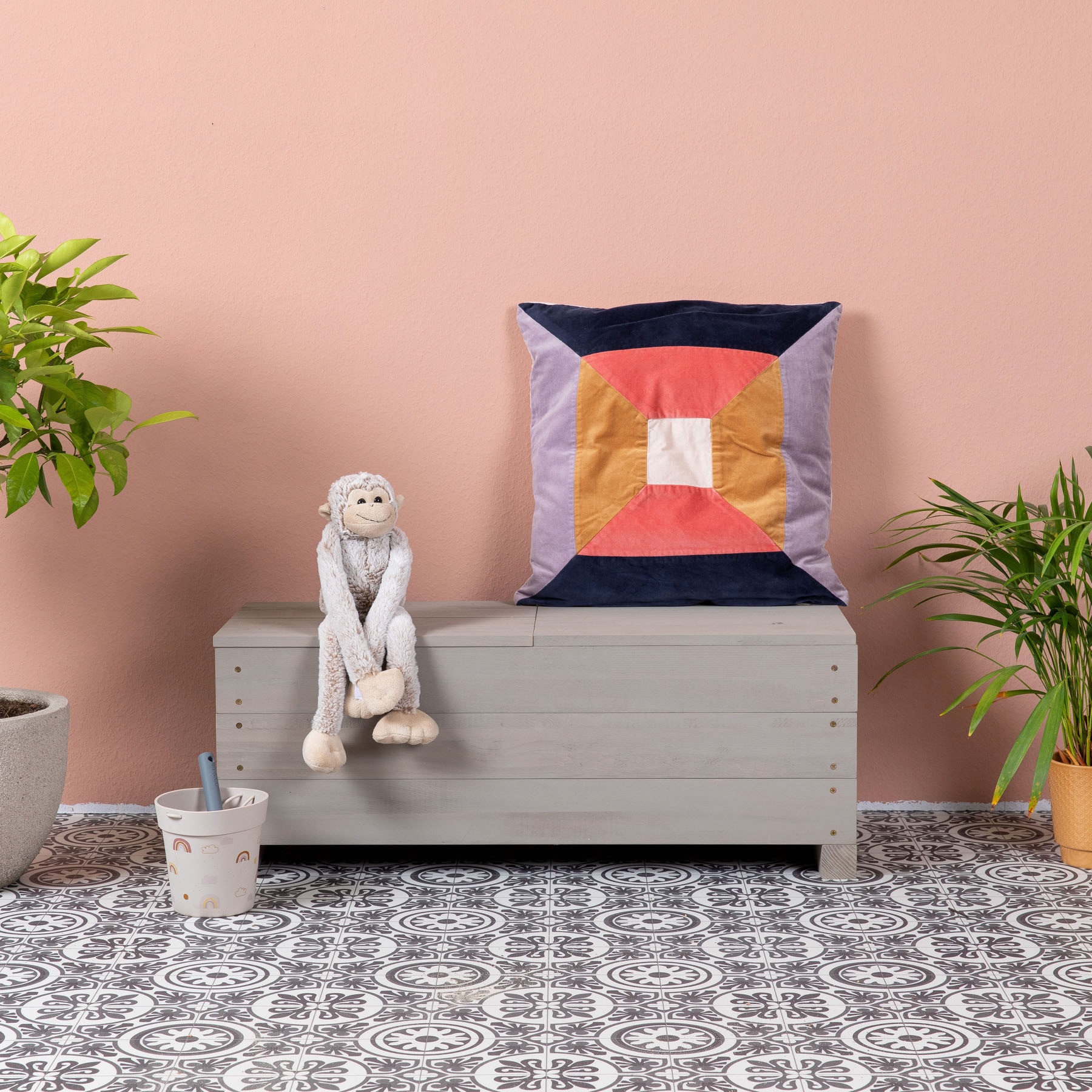 MUDDY BUDDY® Sandkasten »Sandkasten & Kindersitzbank Discoverer«