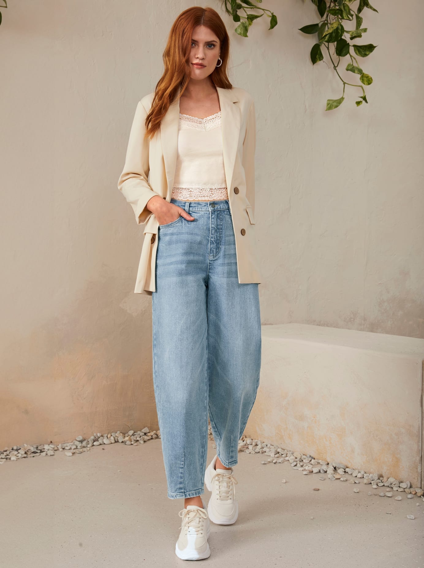 Inspirationen 5-Pocket-Jeans, (1 tlg.)