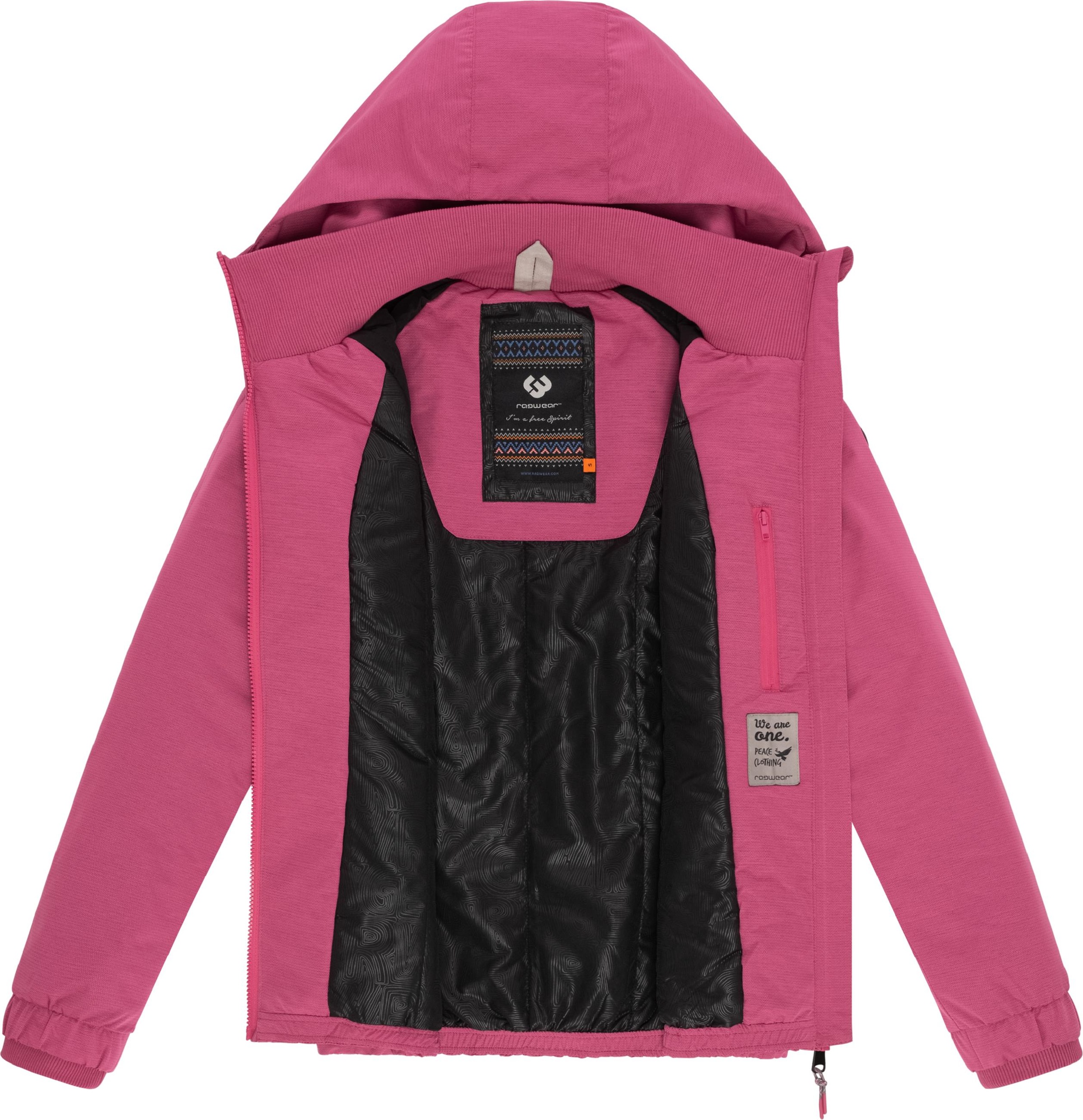 Ragwear Winterjacke »Winterjacke Dizzie Warm Rain«, mit Kapuze, Wasserdichte warme Damen Jacke mit Kapuze