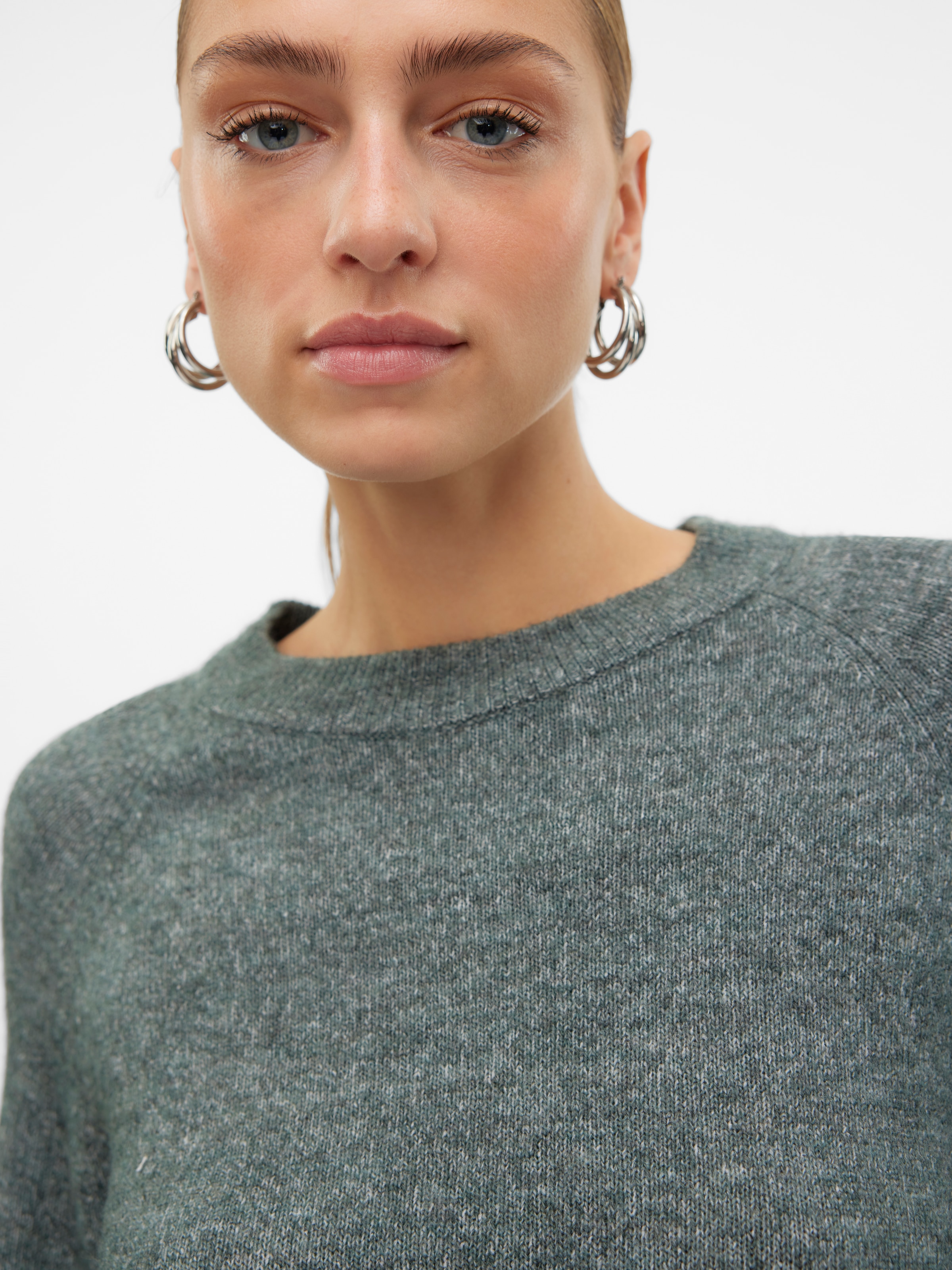 Vero Moda Rundhalspullover »VMFILUCA LS O-NECK PULLOVER GA NOOS«