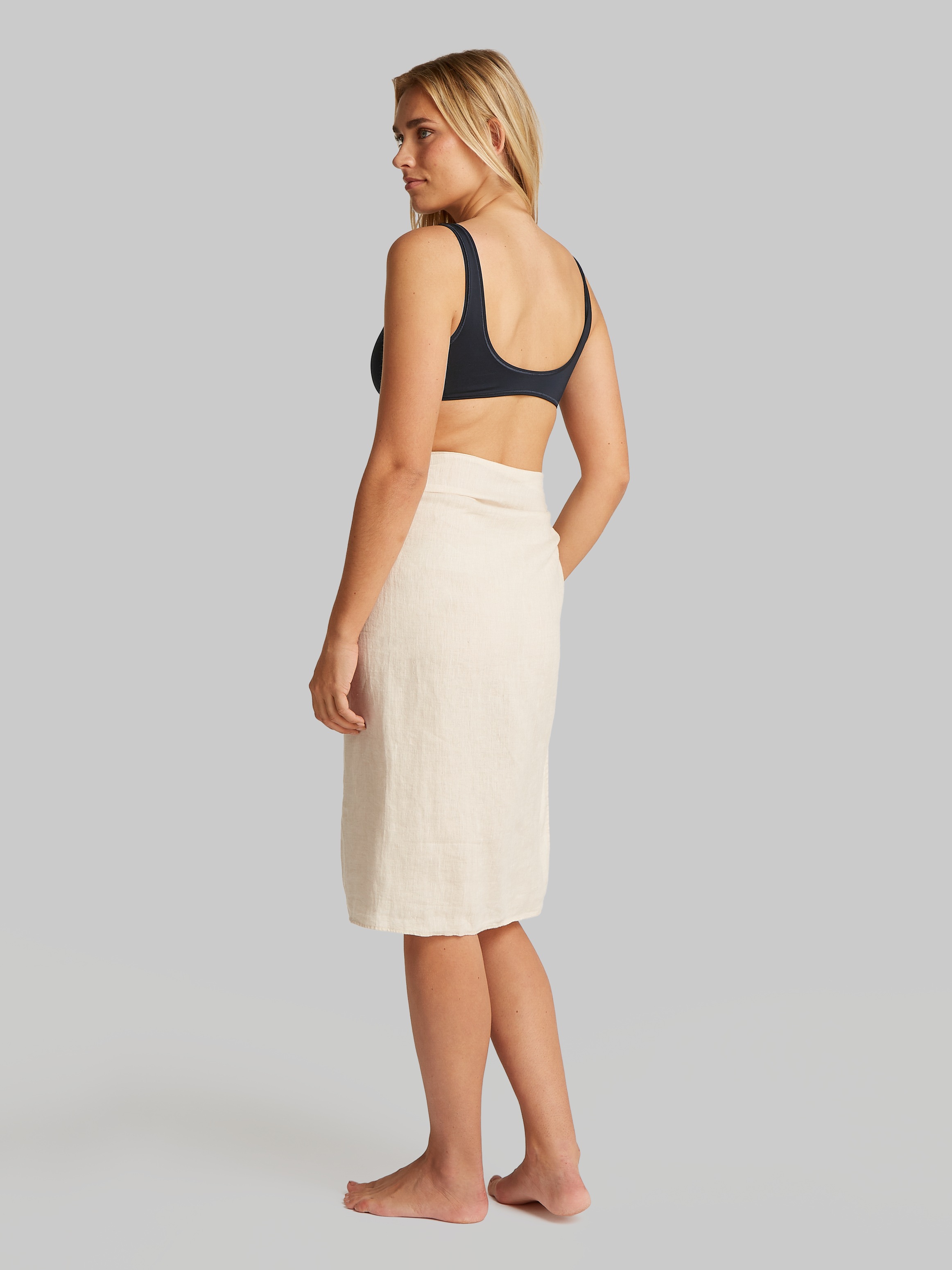 Calvin Klein Swimwear Bustier-Bikini-Top »BRALETTE-RP«, mit Logo-Patch
