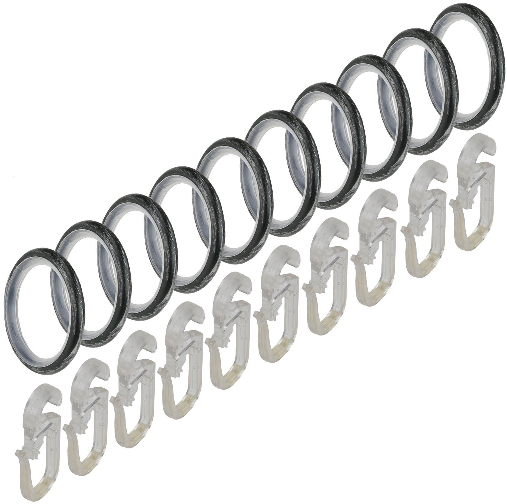 Liedeco Gardinenstange »Esp Kugel« Ø 16 mm 2 läufig-läufig Fixmaß 2-läufig im Fixmaß Ø 16 mm