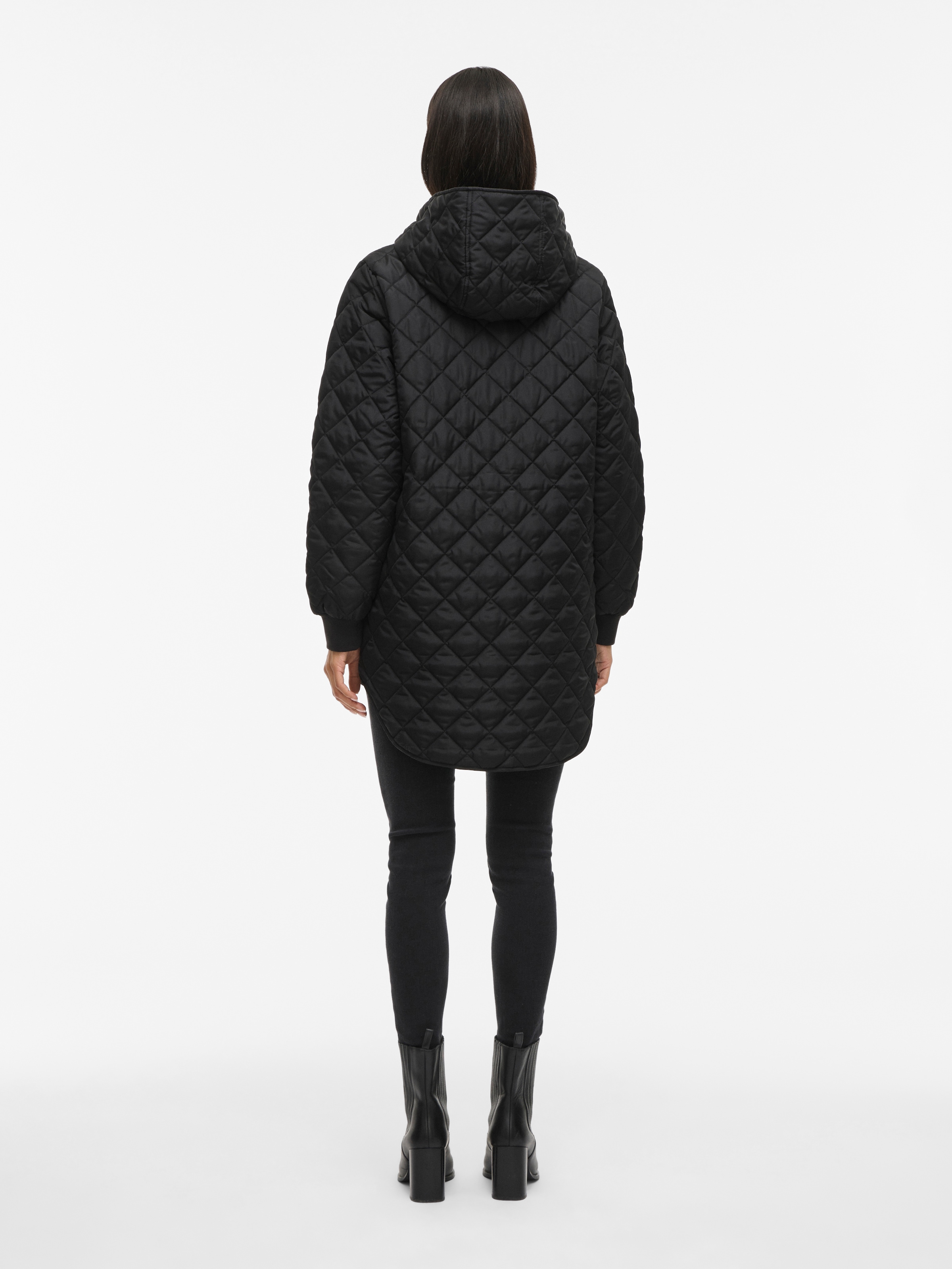 Vila Steppjacke »VITATE L/S HOODED JACKET - NOOS«, mit Kapuze