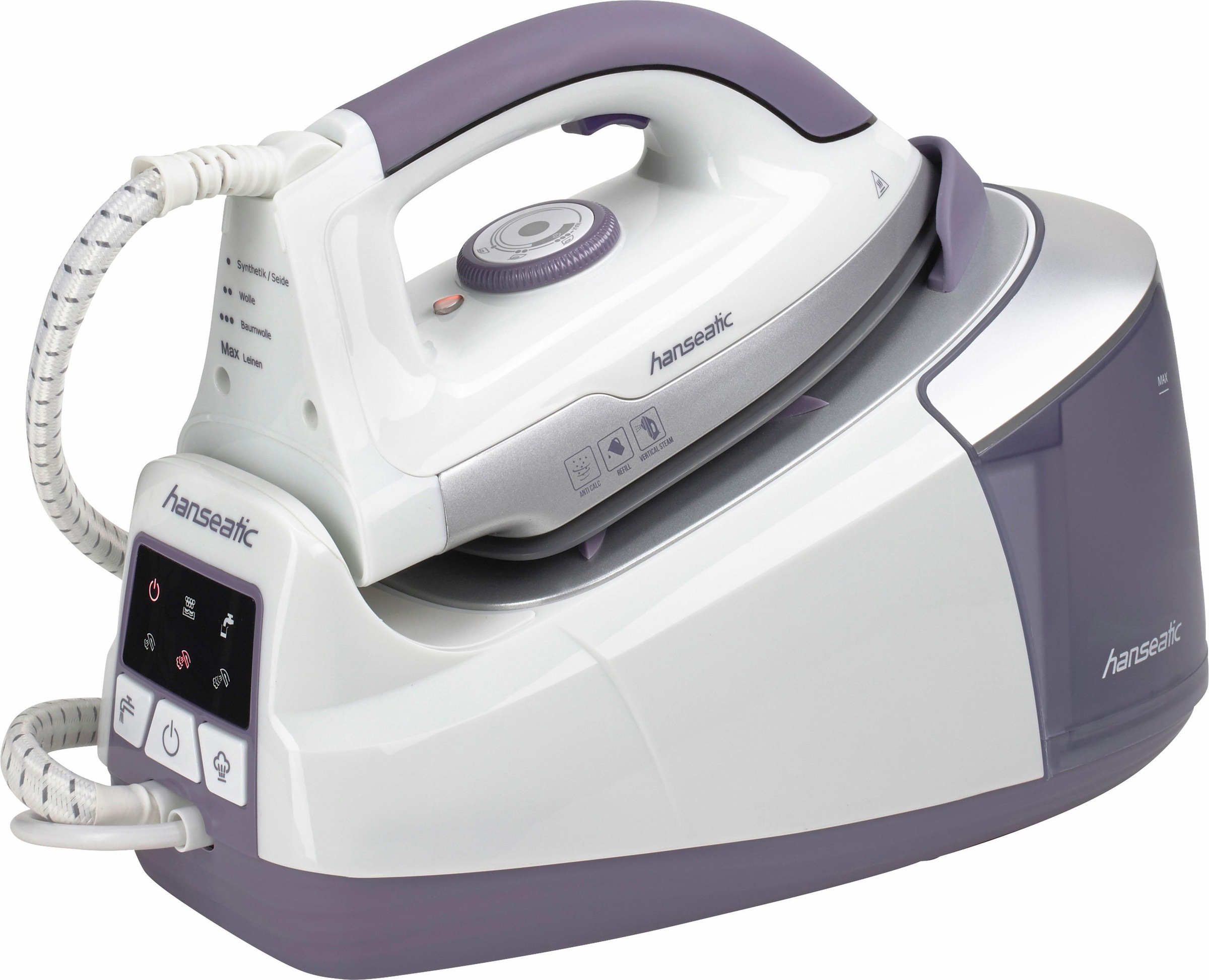 Dampfbügelstation 85489695, 1200 ml Wassertank, 2400 Watt