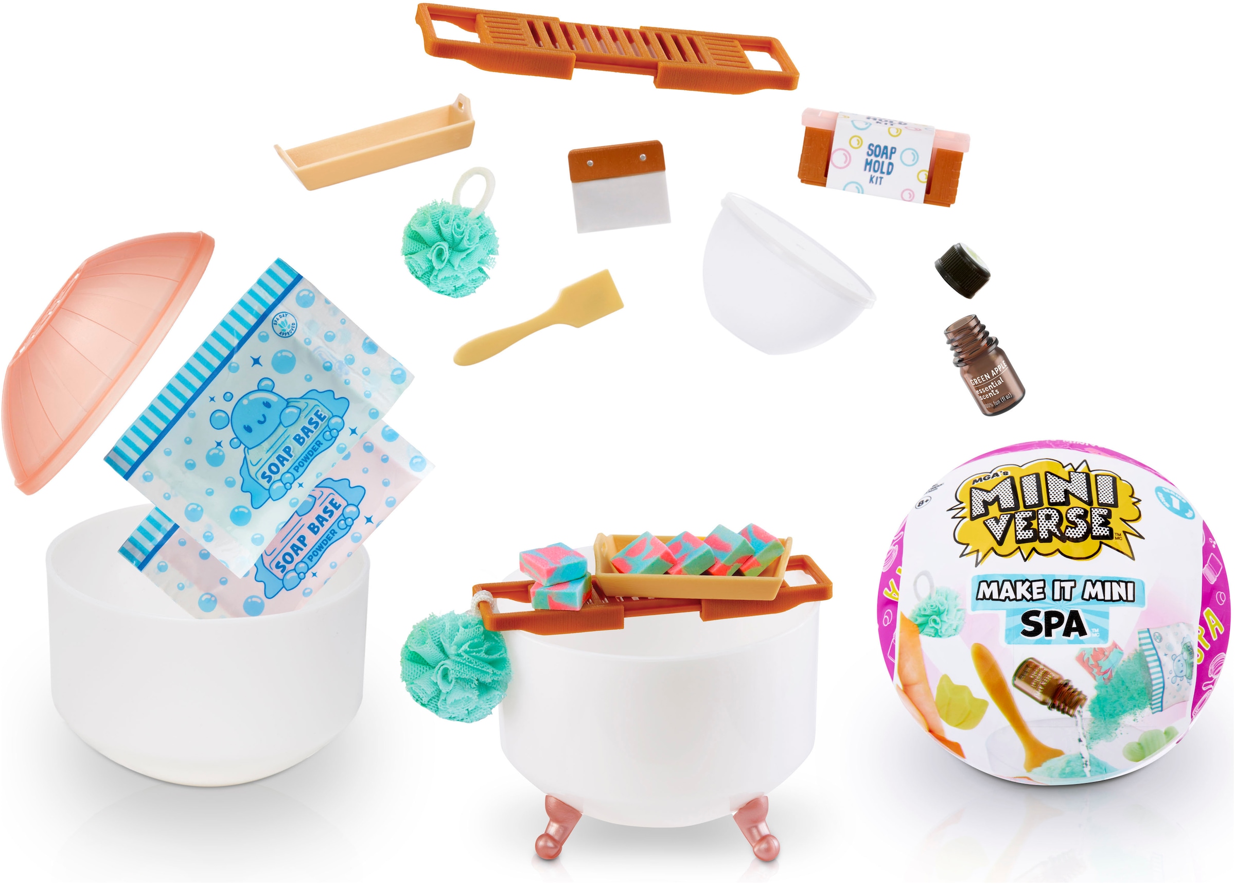 Mga Entertainment Kreativset »MGA's Miniverse - Make It Mini Spa« in bunt