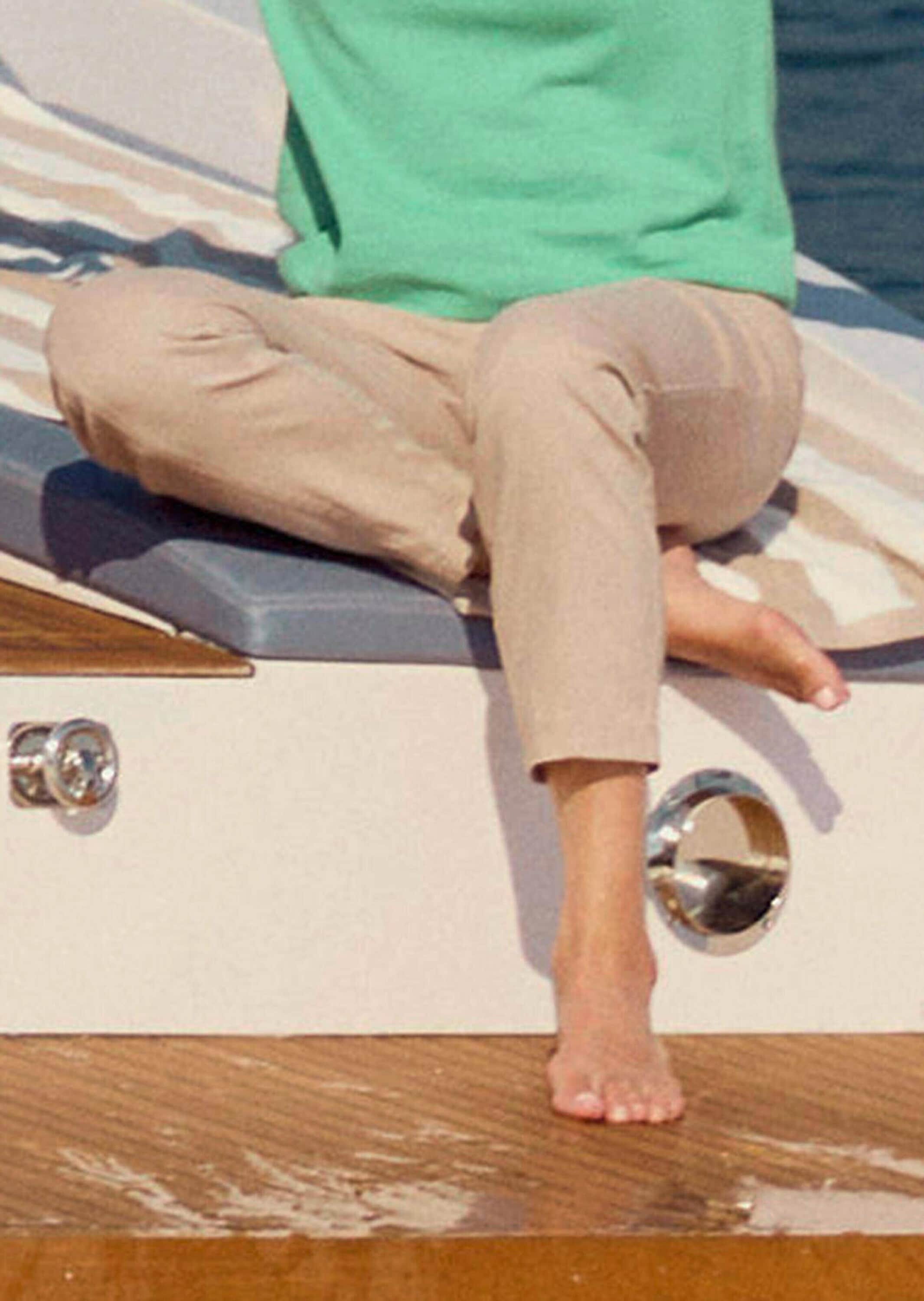 GOLDNER Stoffhose »Kurzgröße Bengalinhose LOUISA aus Super Stretch«