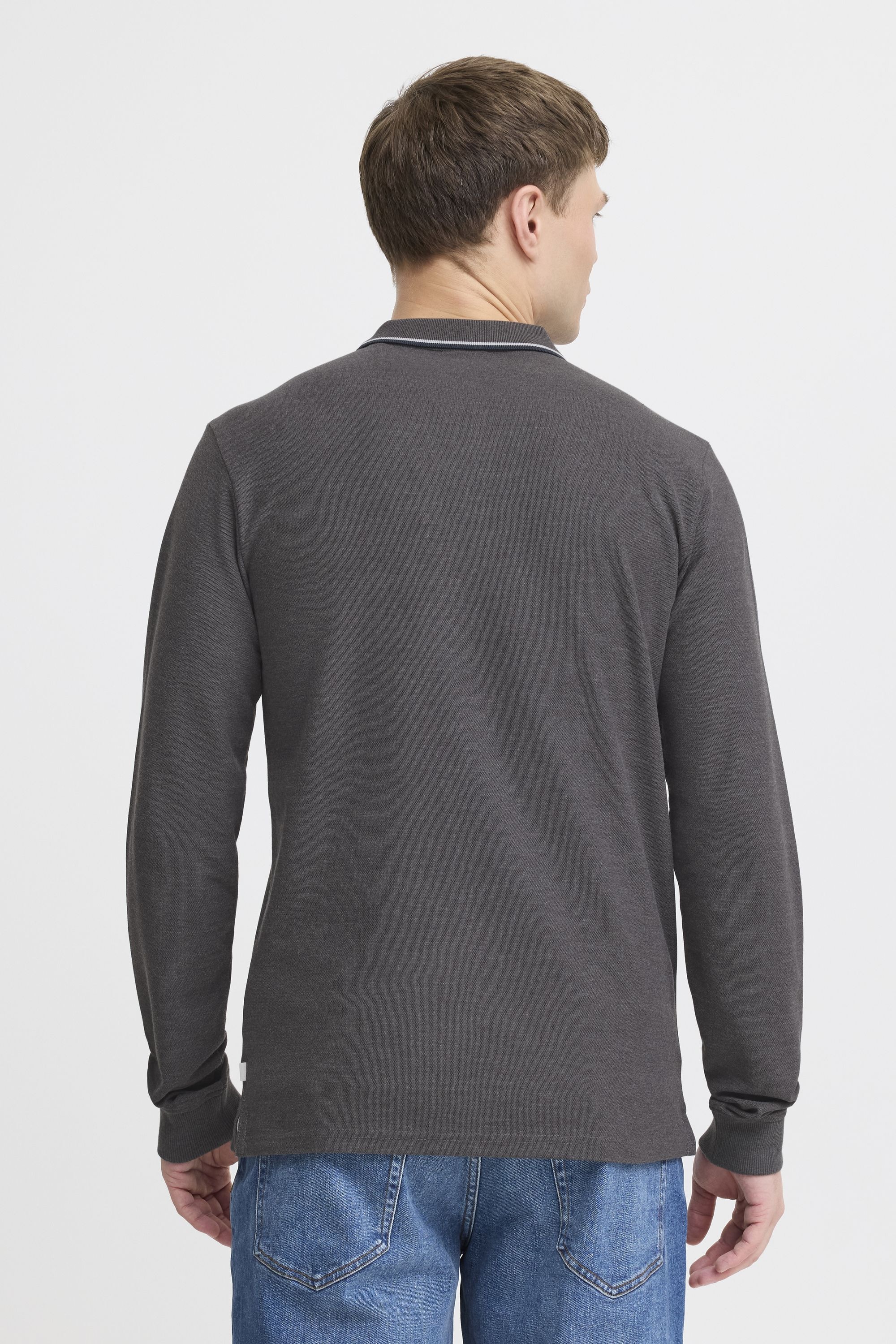!Solid Langarm-Poloshirt »Langarm-Poloshirt SDHANGOR«