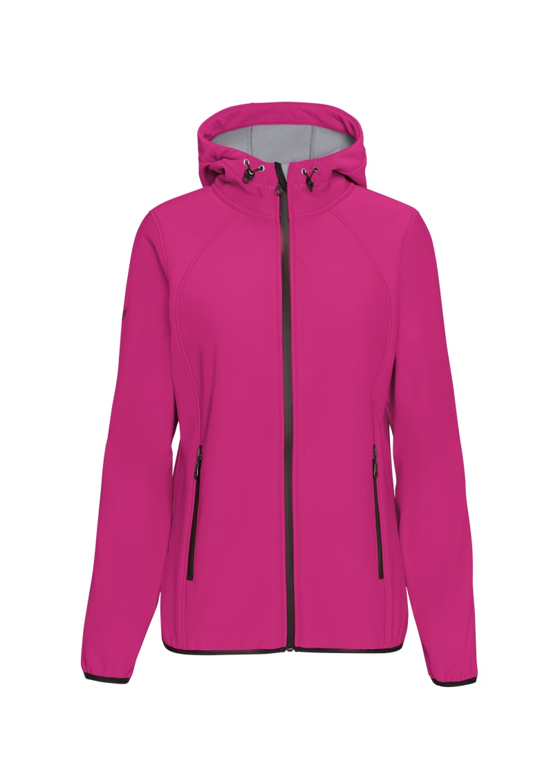 Trigema Softshelljacke »TRIGEMA Taillierte Softshell–Kapuzenjacke«, (1 St.)