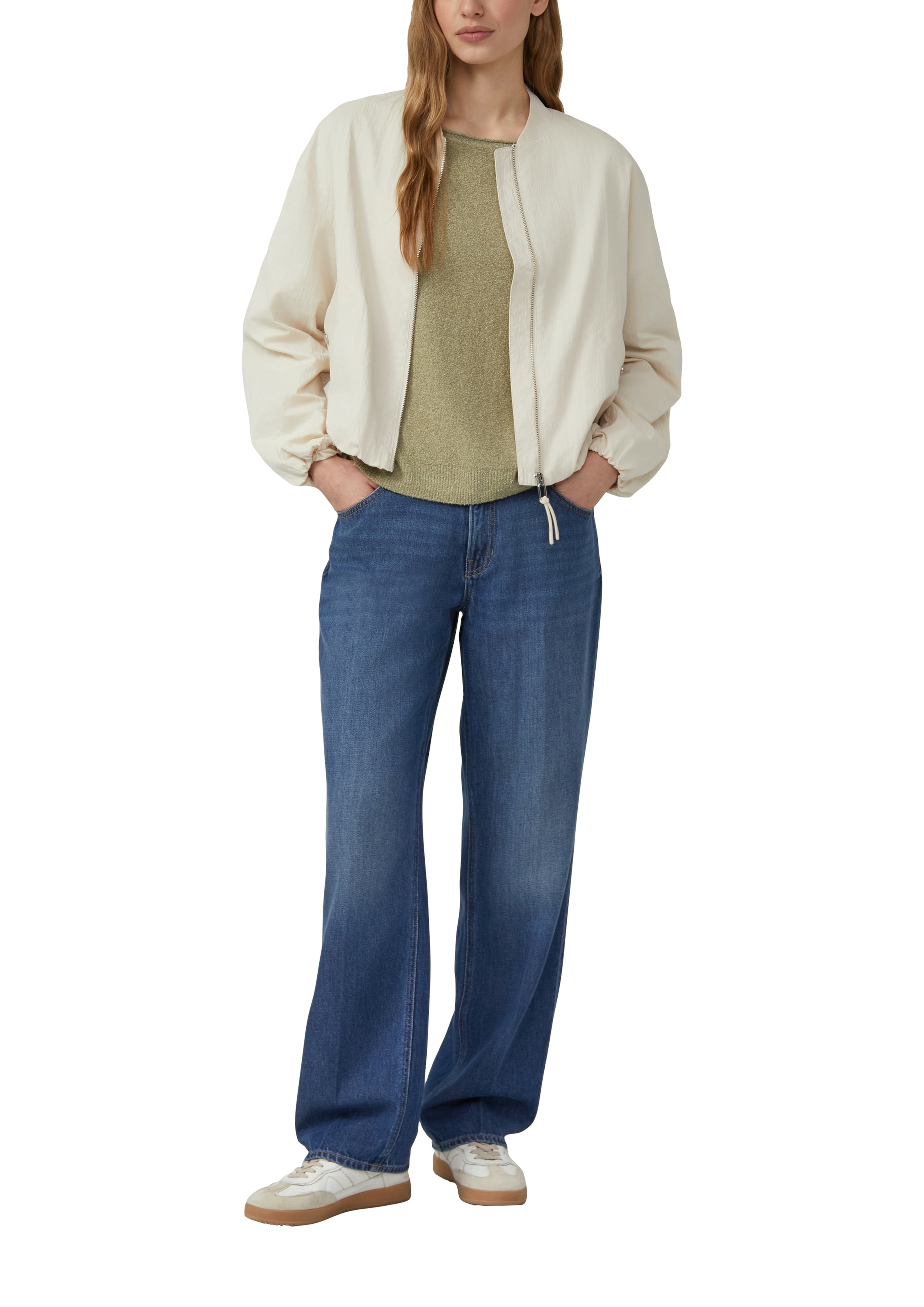 s.Oliver Strickpullover 3/4-Arm mit Rundhals