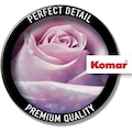 Komar Fototapete »Delicate Rose«, Motiv, Deutsches Qualitätsvlies (155 g/m²). Formstabil, strapazierfähig, geruchsfrei, glatt und umweltfreundlich. FSC®-zertifiziertes Produkt. Bahnbreite 50 cm.