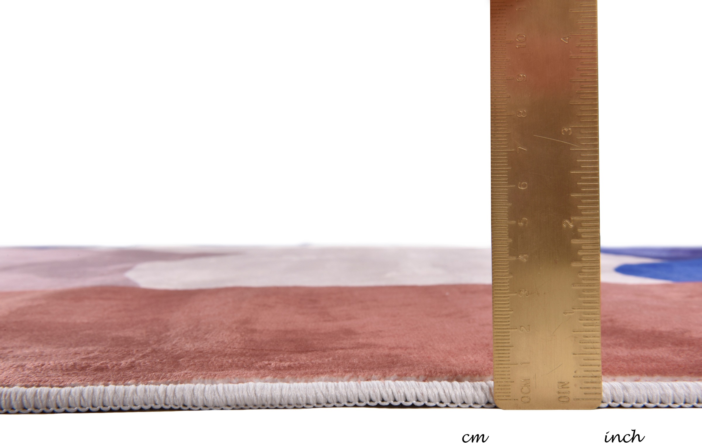 TOM TAILOR HOME Teppich »Shapes - TEN«, Motivform, 5 mm Höhe, Kurzflor, bedruckt, modernes Design