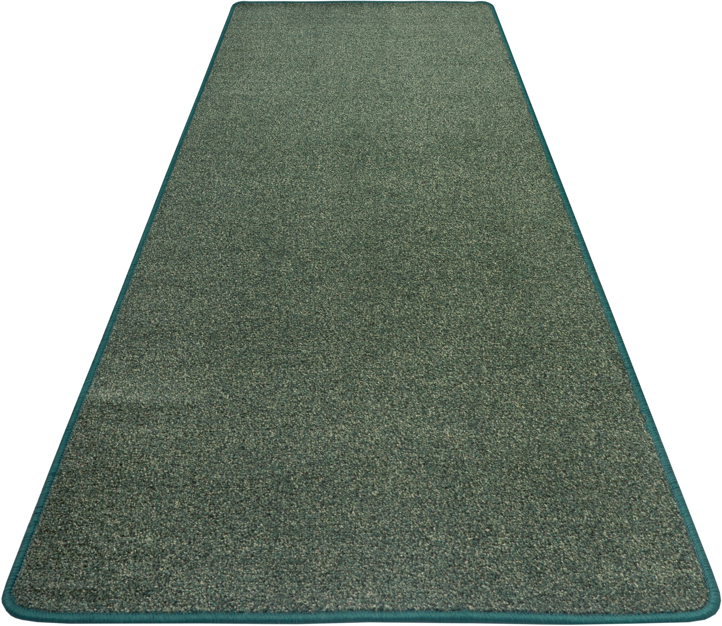 Hanse Home Exclusiv Läufer »Liberty«, rechteckig, 7 mm Höhe, Uni-Meliert, robust, kräftige Farben, rundherum farbige Kettelung
