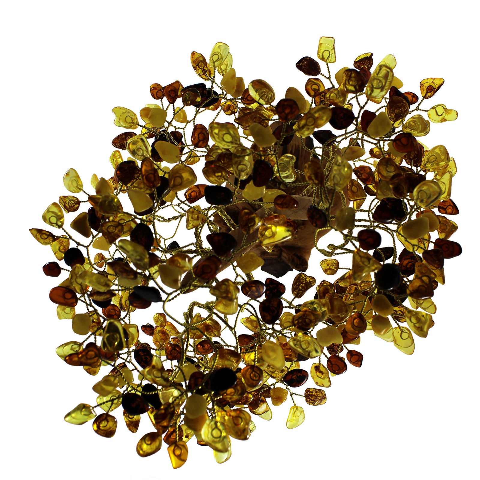 OSTSEE-SCHMUCK Dekobaum »- 20 cm, 432 Bernsteine - Bernstein -,«
