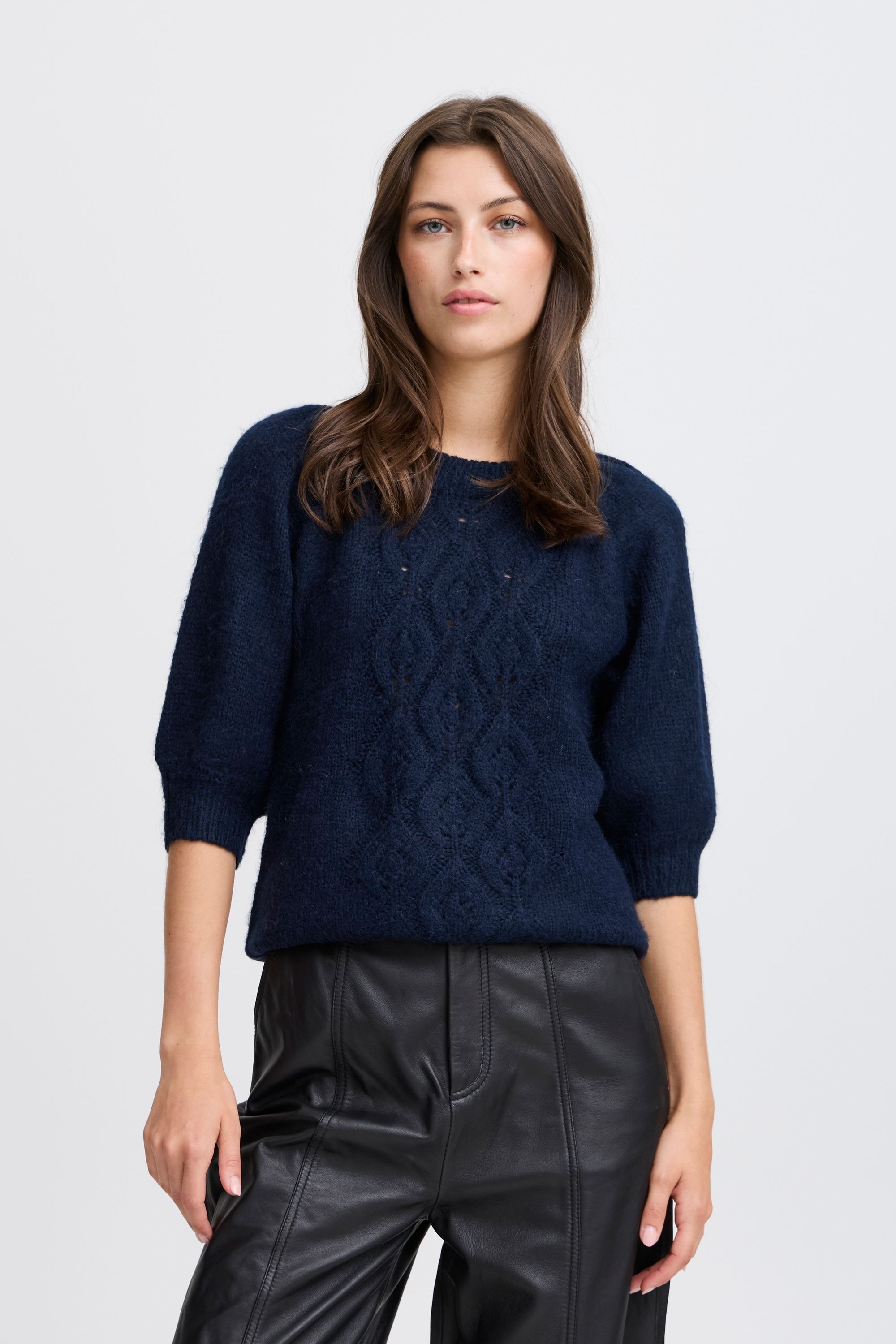 b.young Strickpullover »Strickpullover BYOKSANA SHORT SLEEVE JUMPER -«
