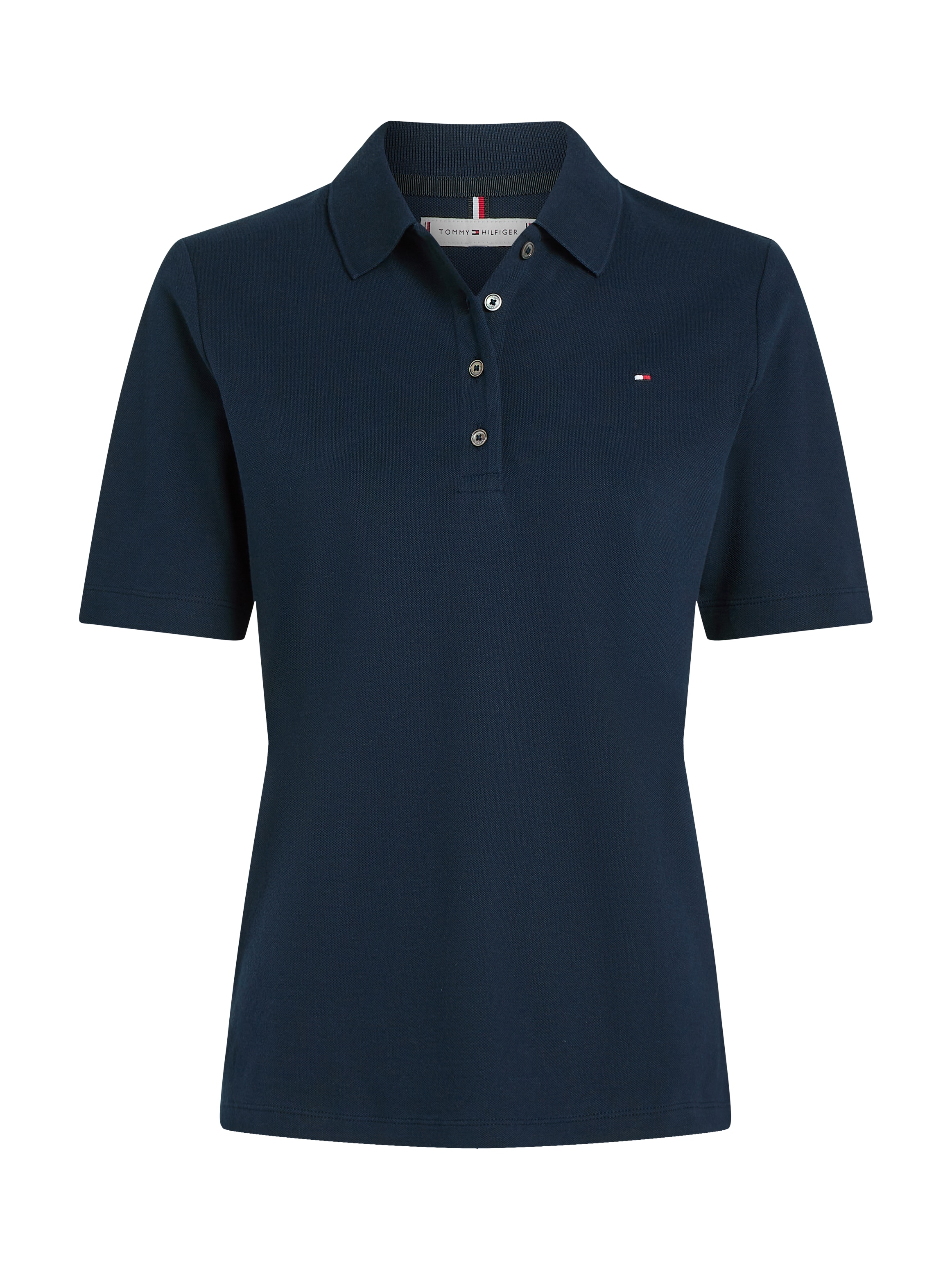 Tommy Hilfiger Poloshirt »Regular Fit Pique Premium Polo« Baumwollmischung, regular fit