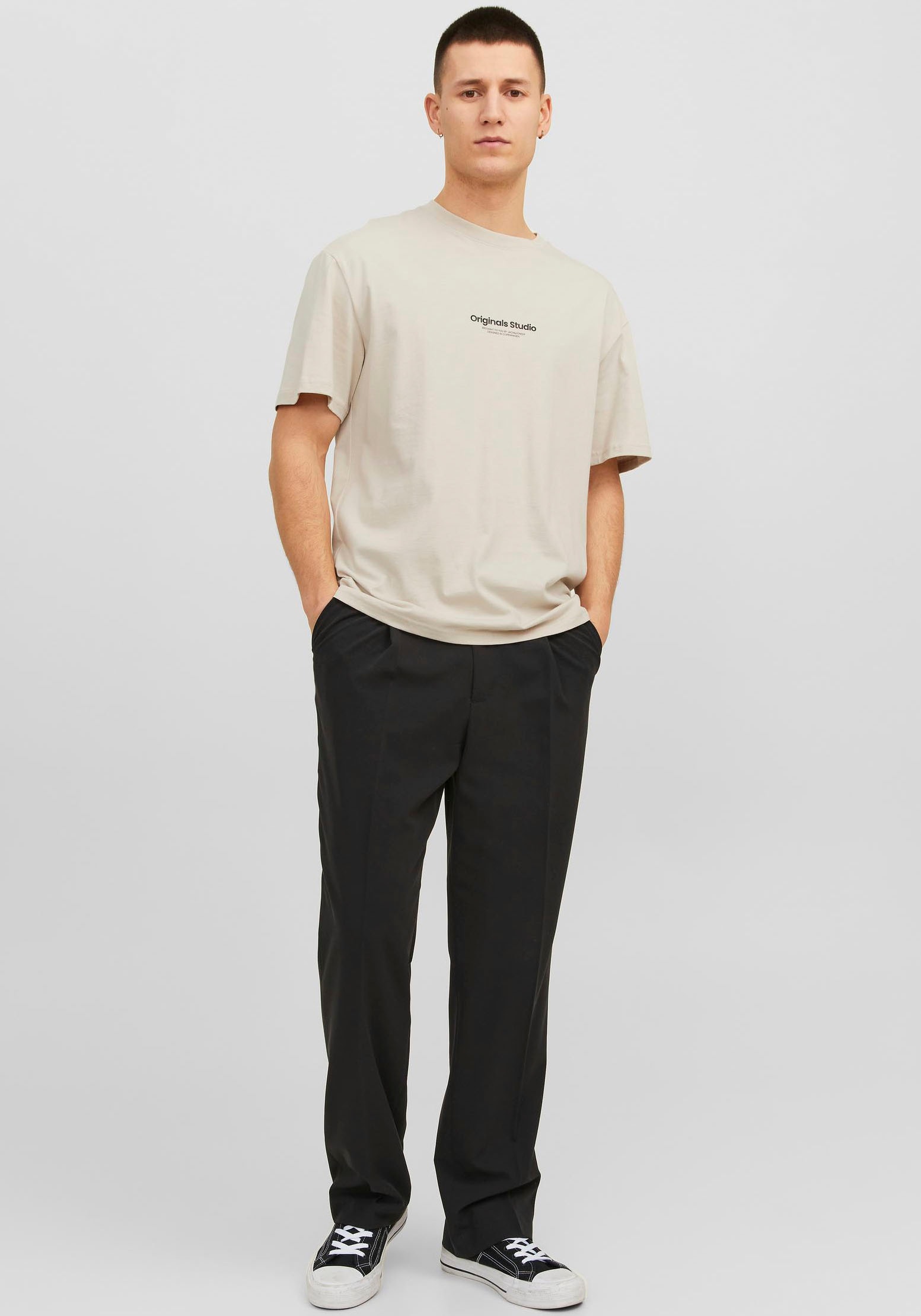 Jack & Jones Rundhalsshirt »JORVESTERBRO TEE SS CREW NECK NOOS«