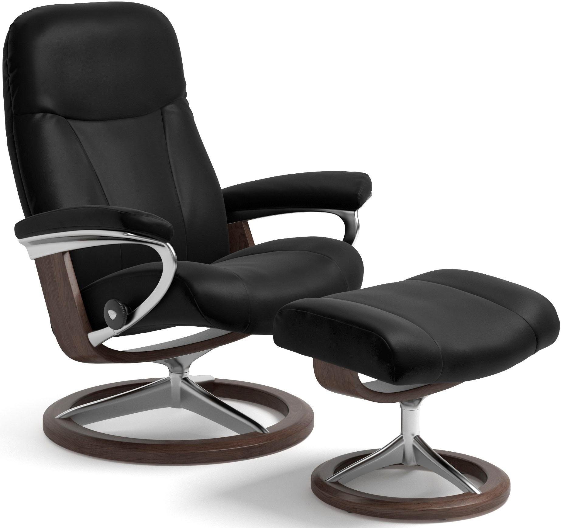 Stressless® Hocker »Garda«, mit Signature Base, Gestell Wenge