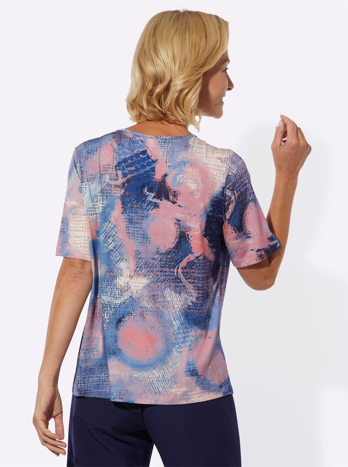Classic Rundhalsshirt »Rundhals-Shirt« 1 tlg.