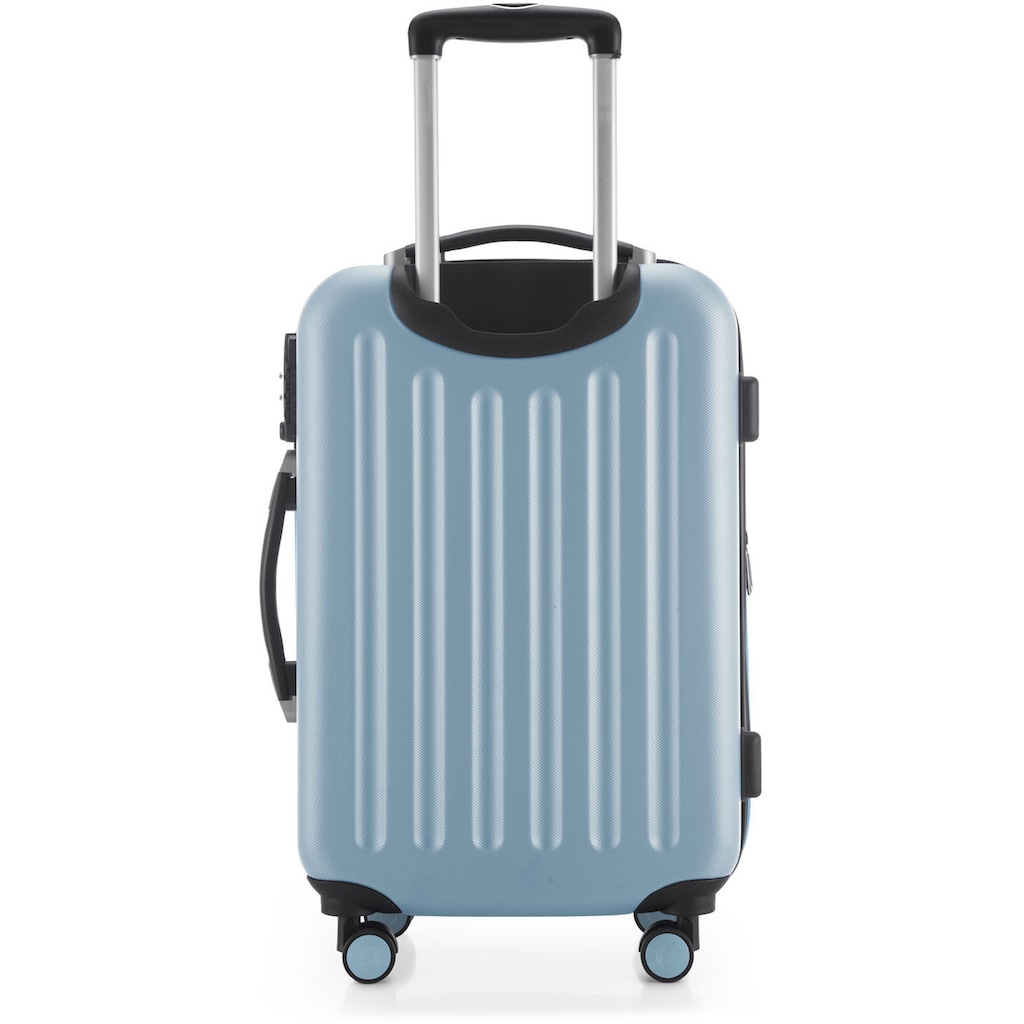 Hauptstadtkoffer Hartschalen-Trolley »Spree, 55 cm, pool blue«, 4 Rollen