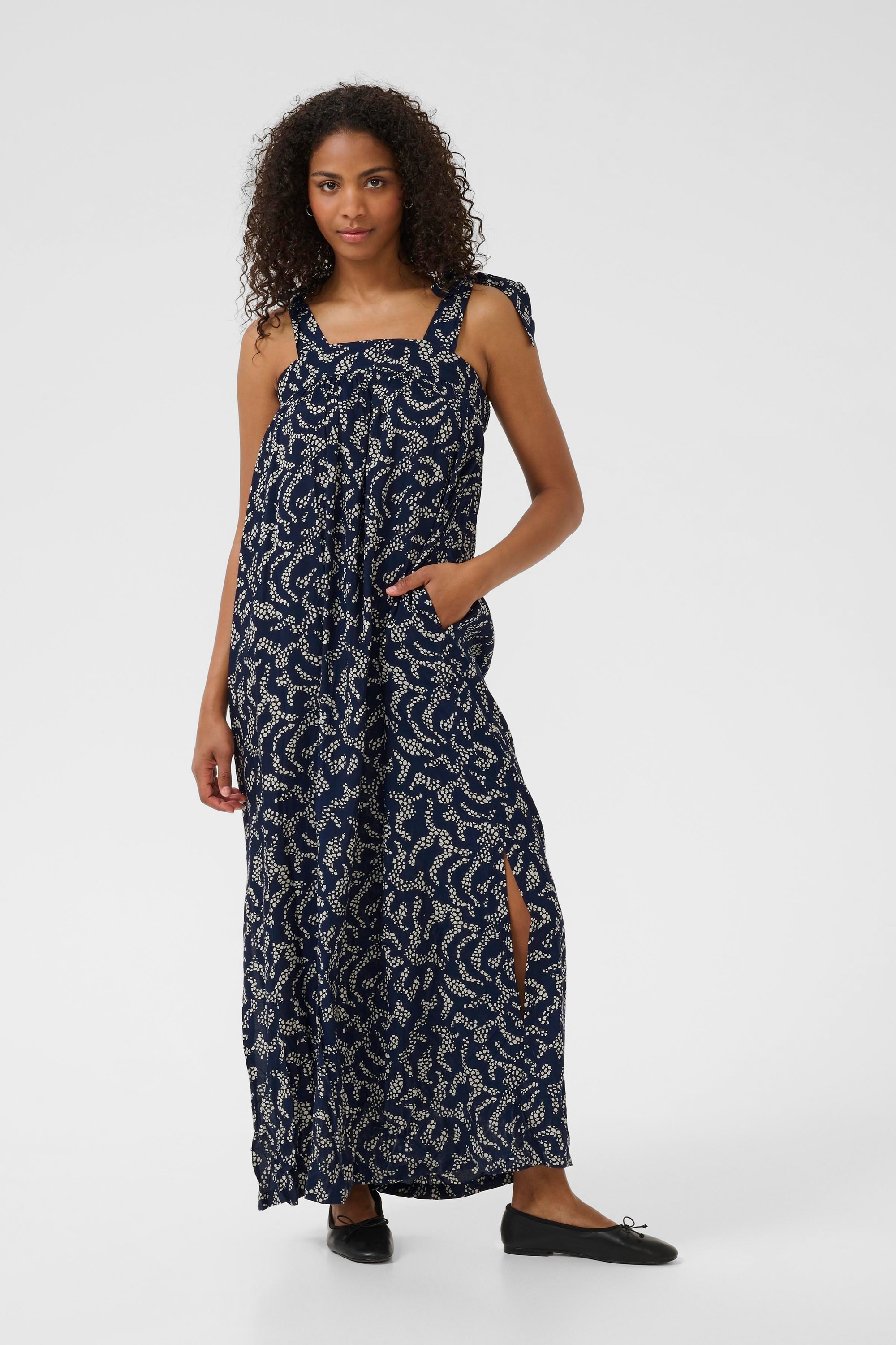 KAFFE Midikleid »Kleid KAbarton«