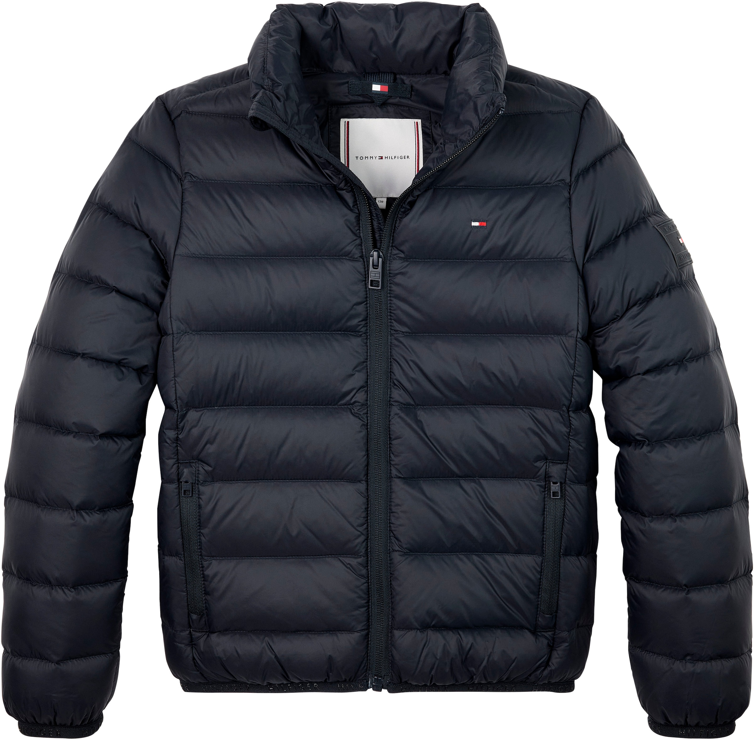 Tommy Hilfiger Daunenjacke »U ESSENTIAL LIGHT JACKET«, mit Logo-Details