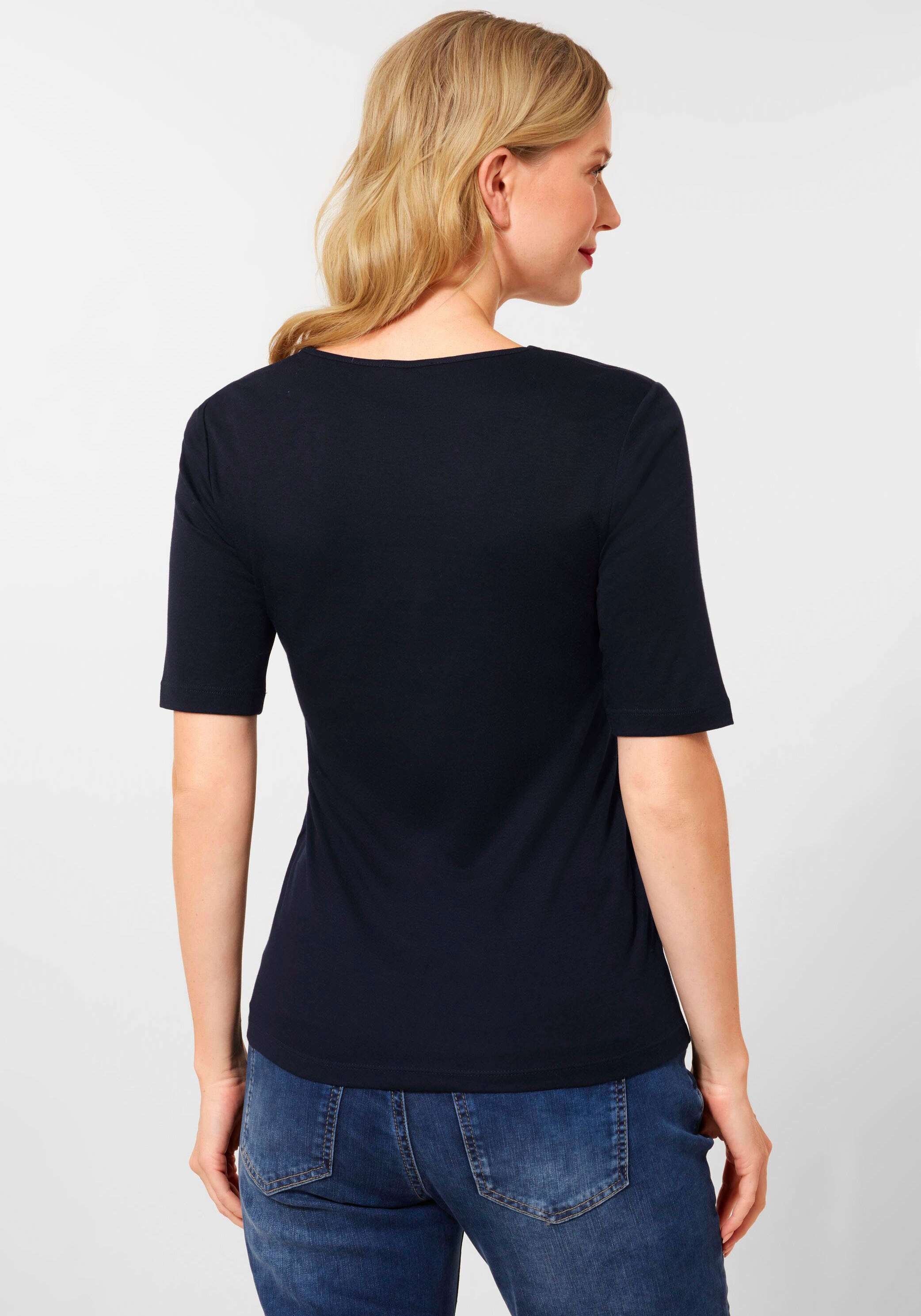 STREET ONE T-Shirt »Style Palmira«, im Basic-Style