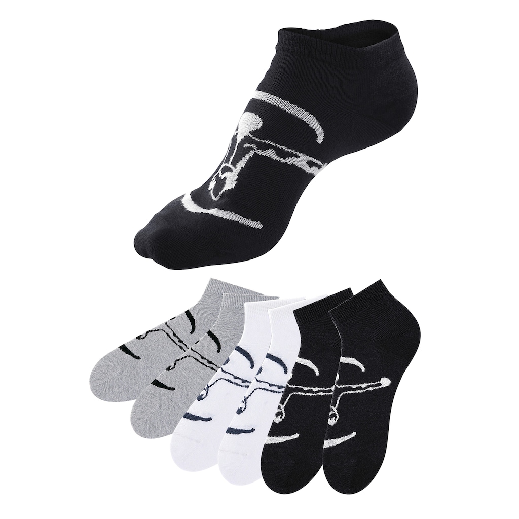 Chiemsee Sneakersocken, (Set, 6 Paar)